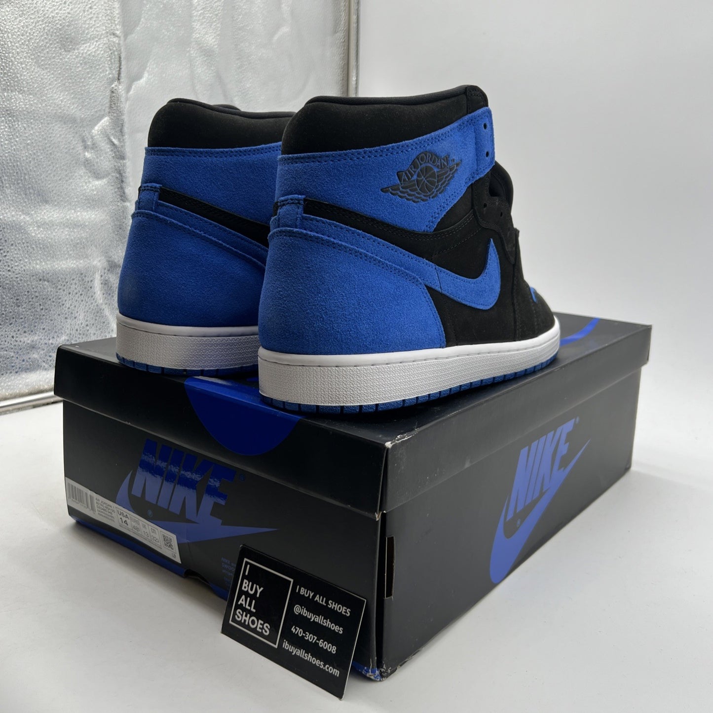 Size 14 - Air Jordan 1 Retro OG High Royal Reimagined (DZ5485-042)