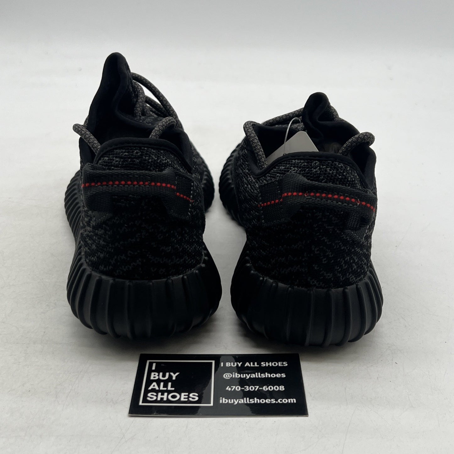 Size 9 - Adidas Yeezy Boost 350 2016 Pirate Black (BB5350)
