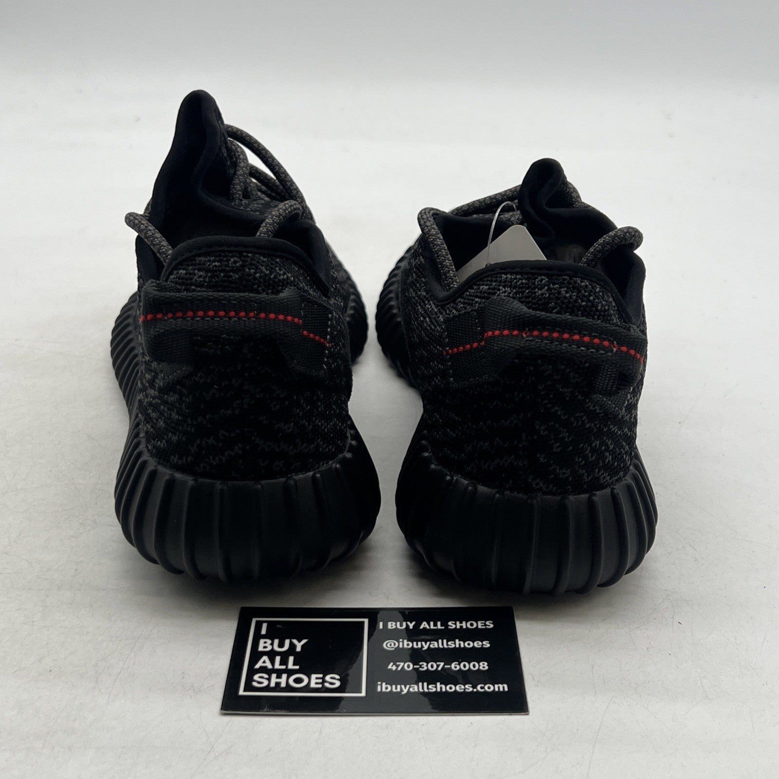 Size 9 - Adidas Yeezy Boost 350 2016 Pirate Black (BB5350)