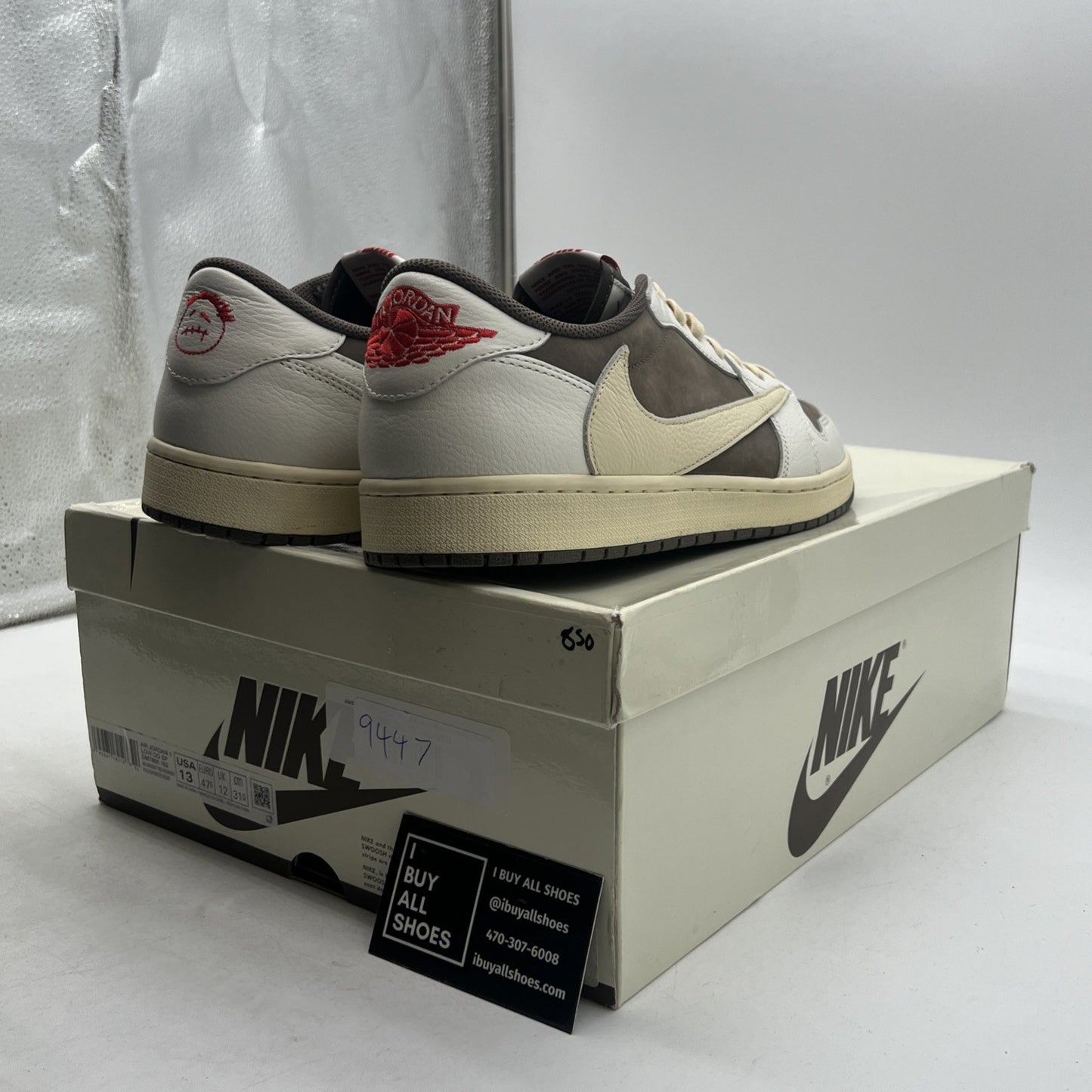 Size 13 - Air Jordan 1 Low OG x Travis Scott Reverse Mocha (DM7866-162)