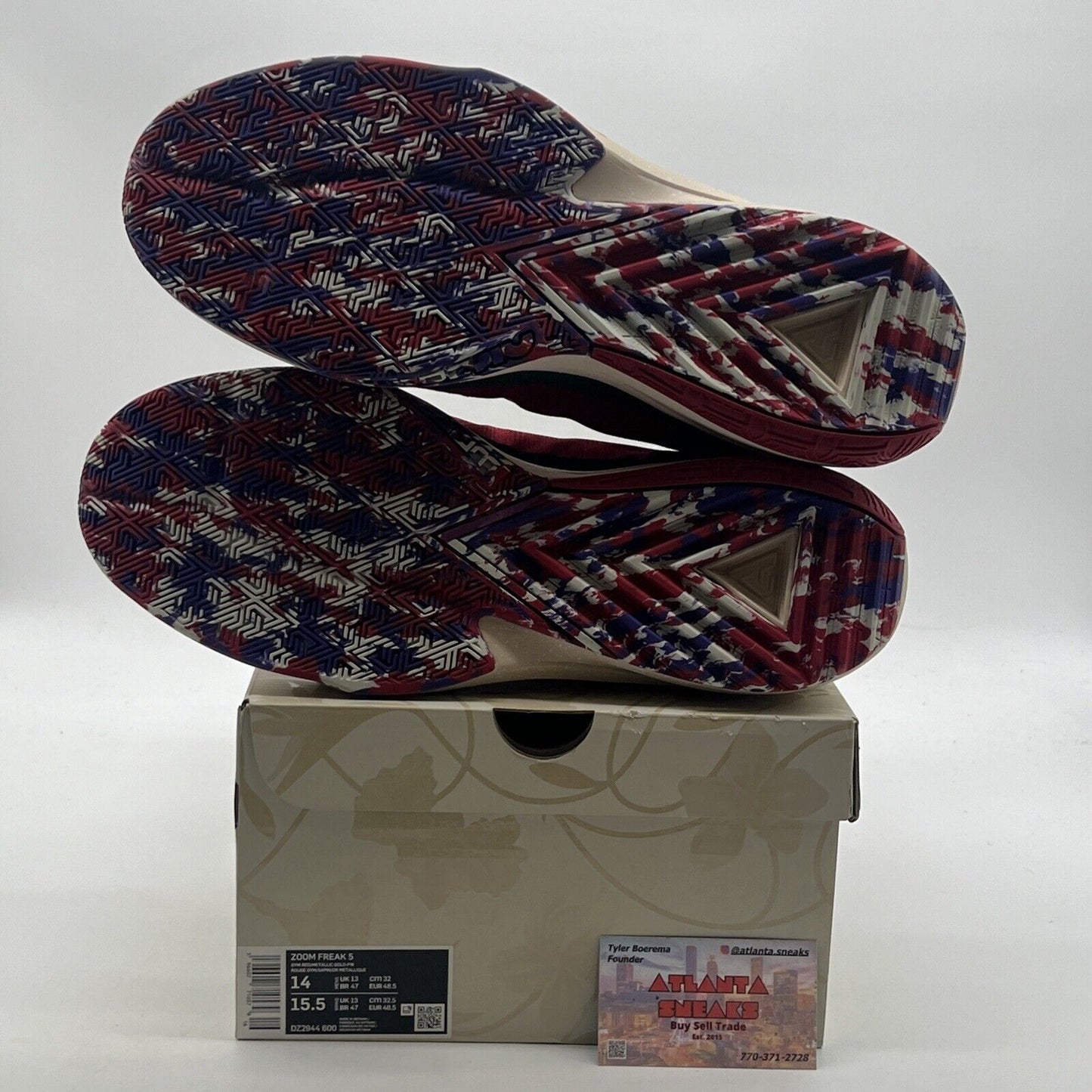 Size 14 - Nike Zoom Freak 5 NRG Keep It A Buck (DZ2944-600)
