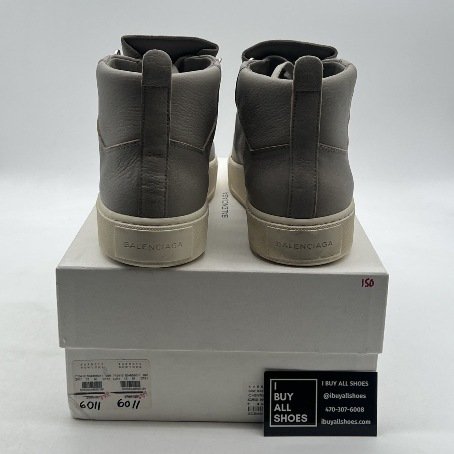 Size 46 - Balenciaga Chevre Hamilton Grey