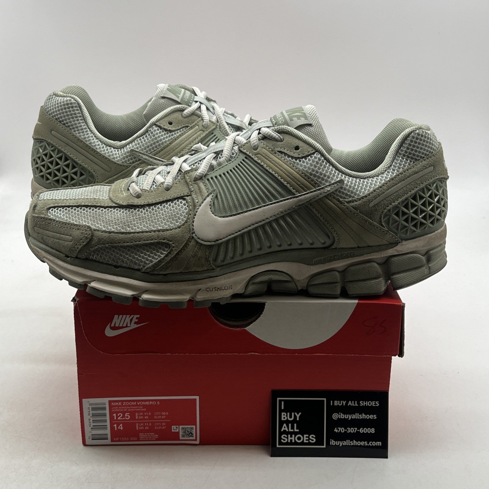 Size 12.5 - Nike Air Zoom Vomero 5 Jade Horizon (HF1553-300)