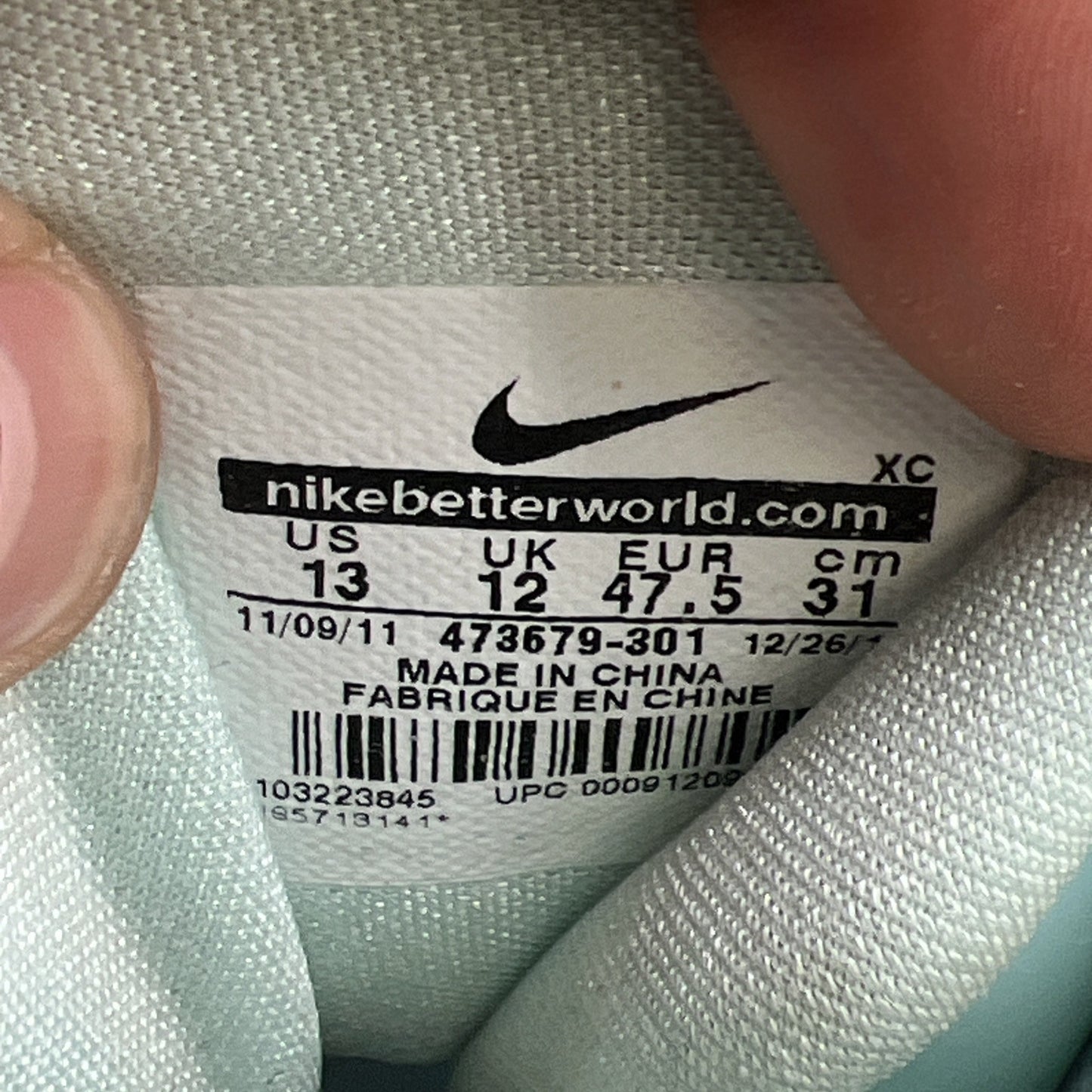 Size 13 - Nike Zoom KD 4 Easter (473679-301)