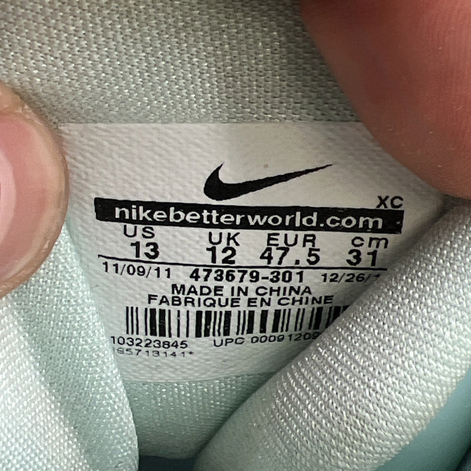 Size 13 - Nike Zoom KD 4 Easter (473679-301)