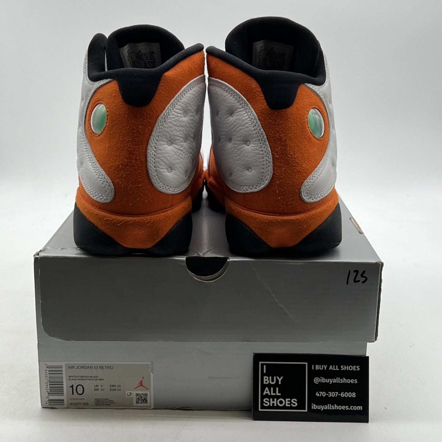 Size 10 - Air Jordan 13 Retro Starfish (414571-108)