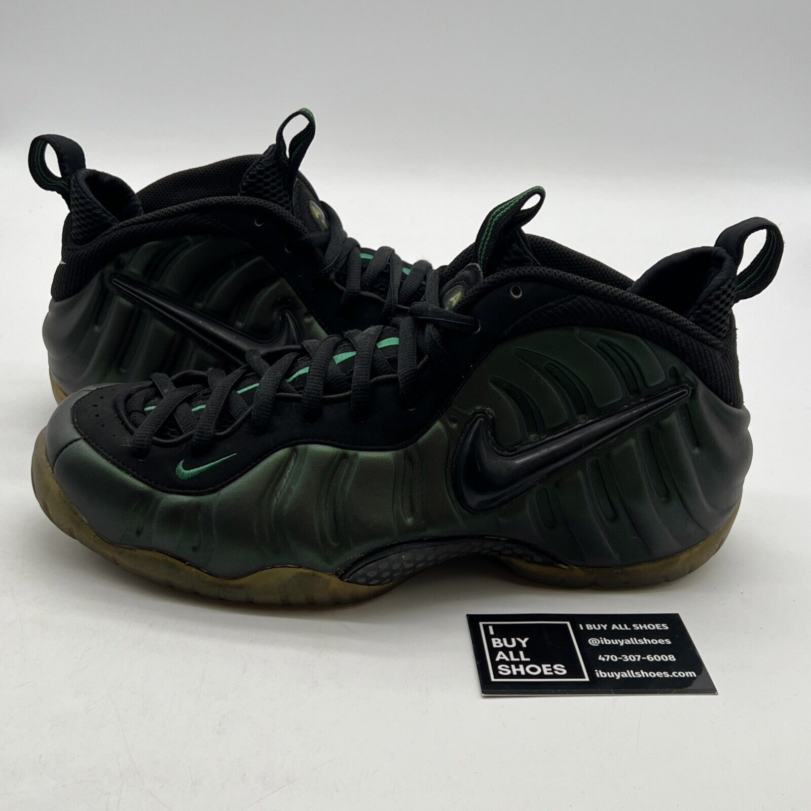 Size 11 - Nike Air Foamposite Pro Pine Green (624041-301)