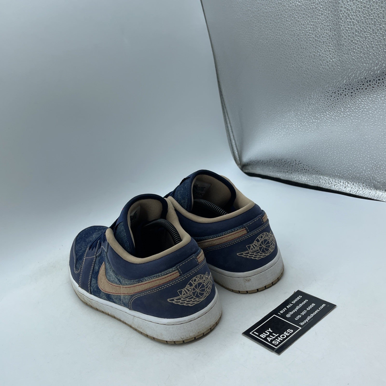 Size 11 - Air Jordan 1 SE Low Denim (DH1259-400)