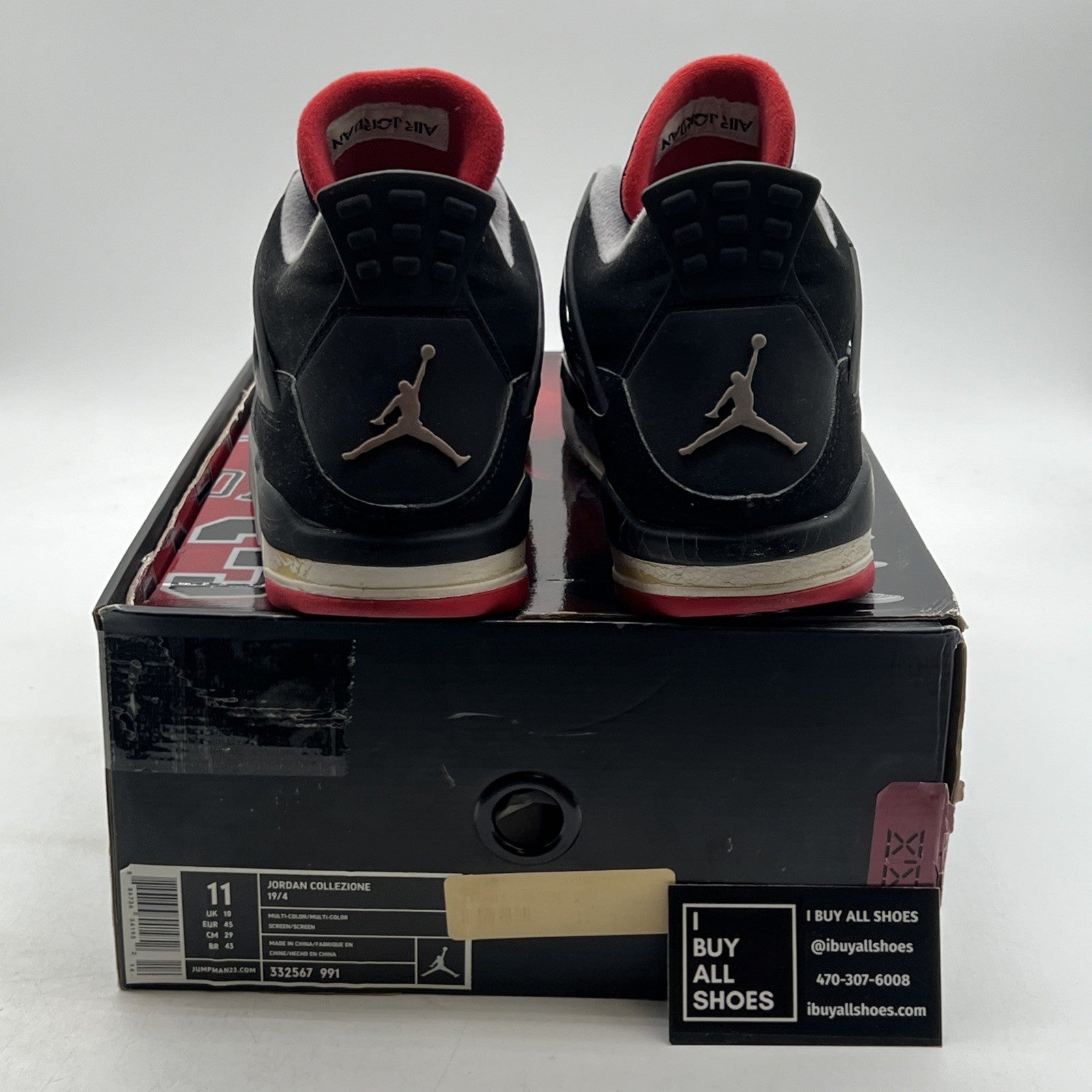 Size 11 - Air Jordan 4 Retro Countdown Pack (308497-003)