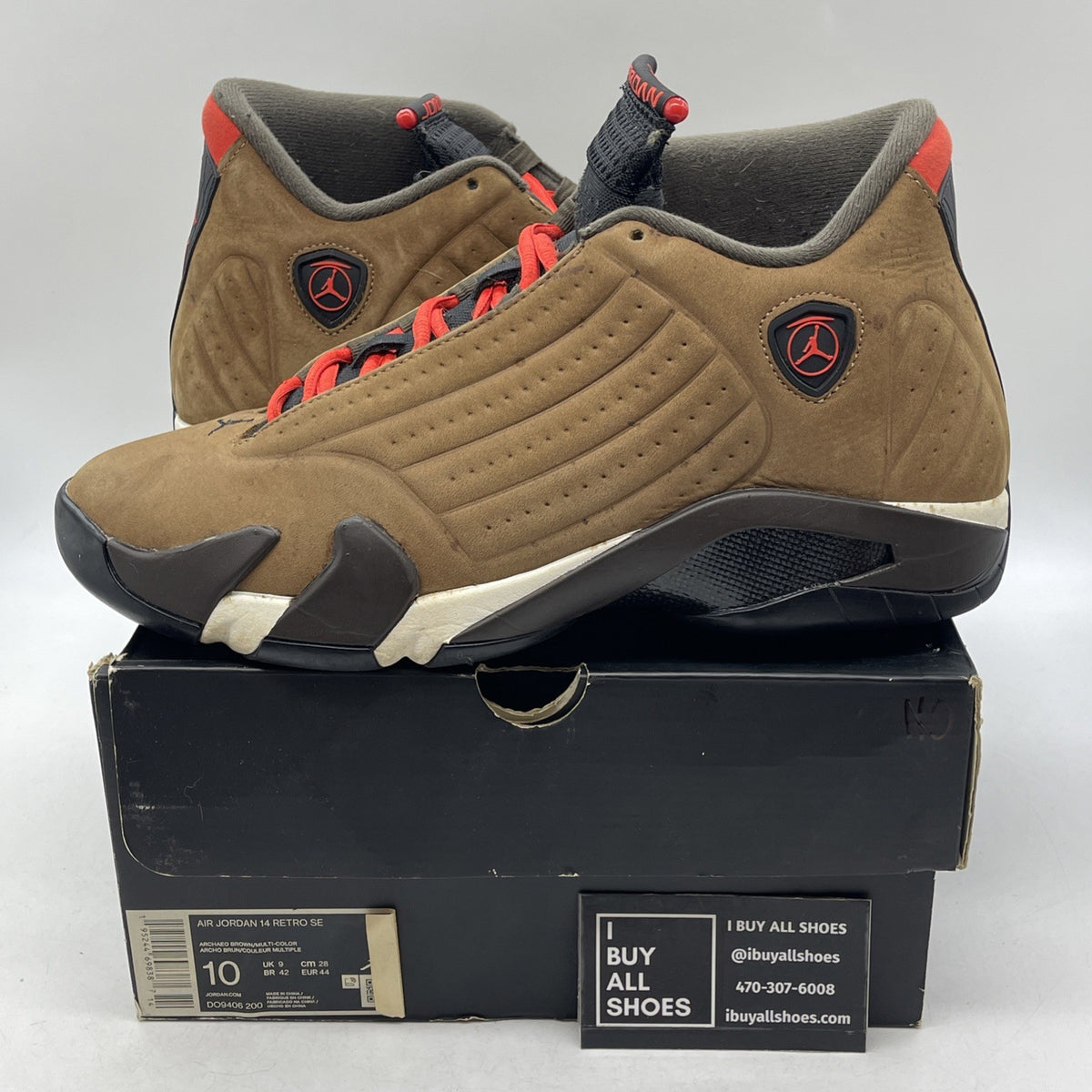 Size 10 - Air Jordan 14 Retro Winterized (DO9406-200)