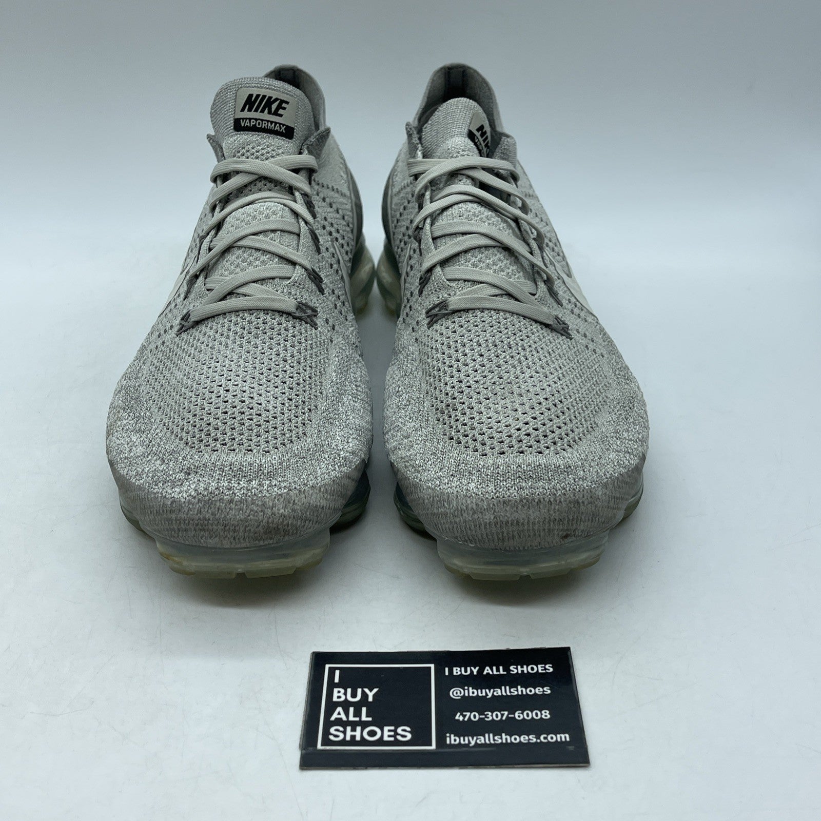 Size 13 - Nike Air VaporMax Pale Grey (849558-005)