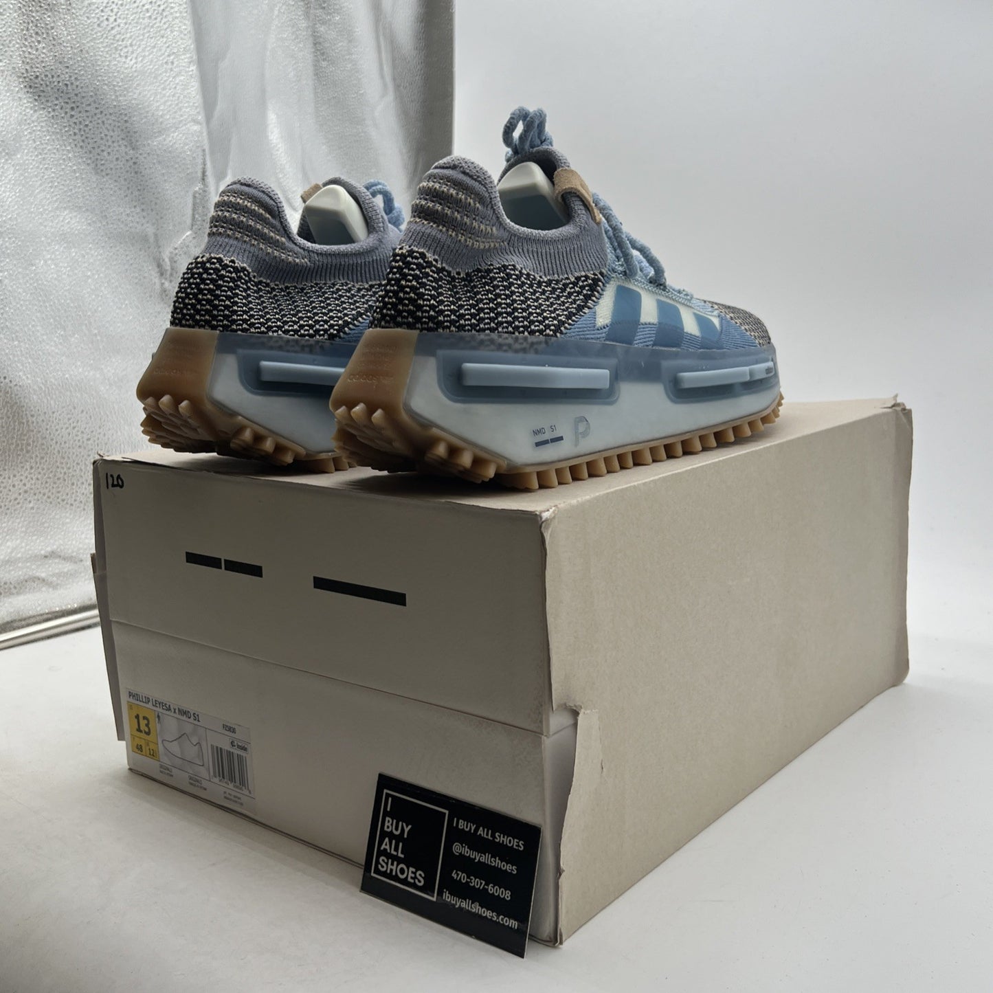 Size 13 - adidas Philllllthy x NMD_S1 Ambient Sky (FZ5830)