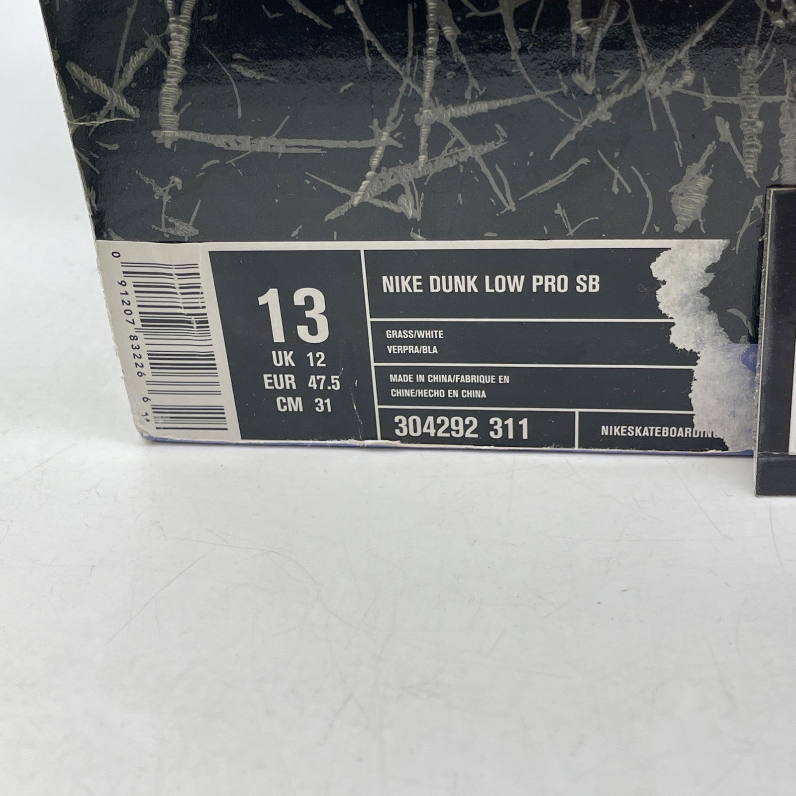 Size 13 - Nike Dunk Pro SB Low Taxi Series Tokyo (304292-311)
