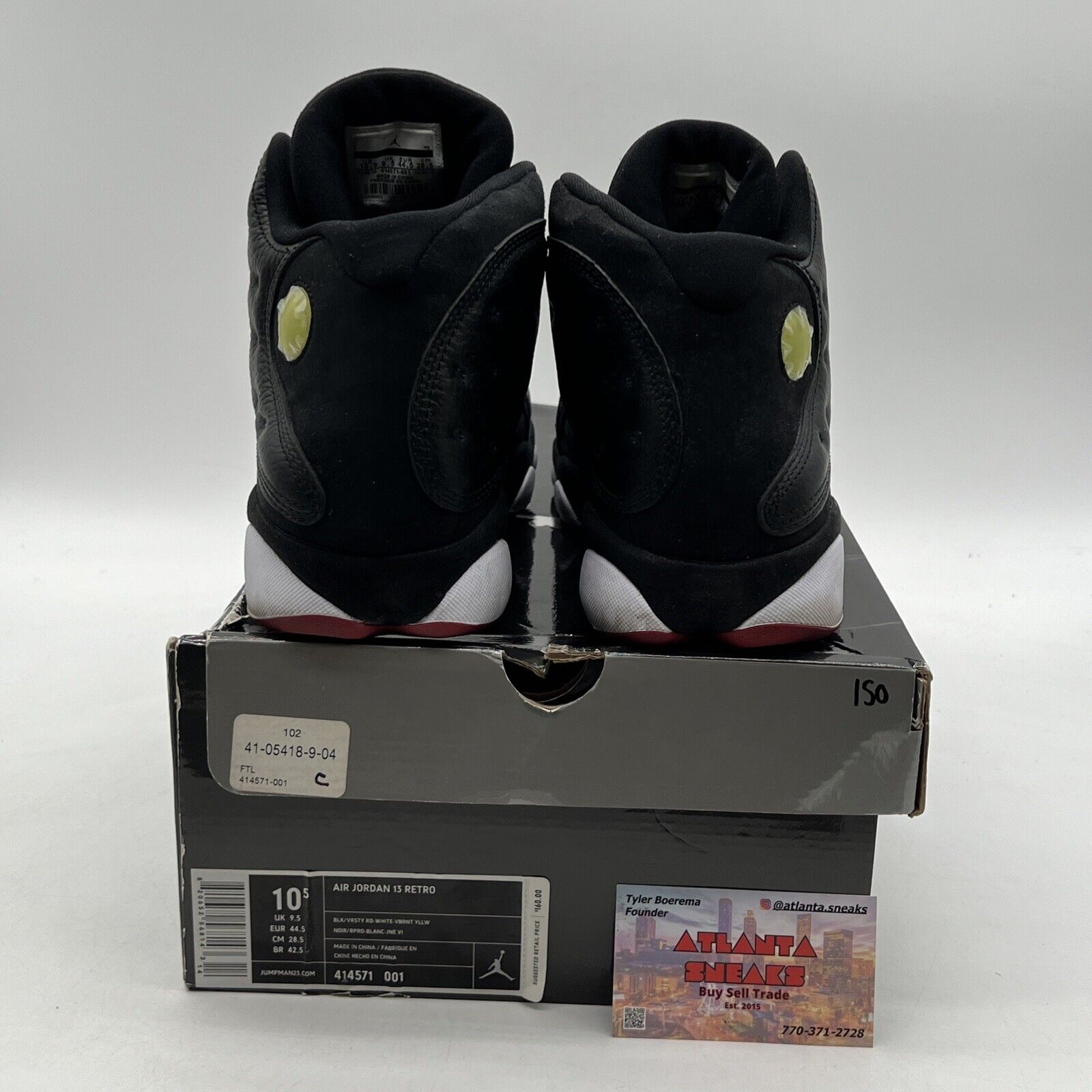 Size 10.5 - Air Jordan 13 Retro 2011 Playoff (414571-001)