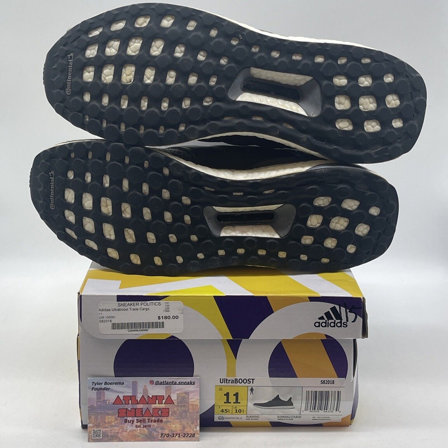 Size 11 - adidas UltraBoost 3.0 Trace Olive White (S82018)