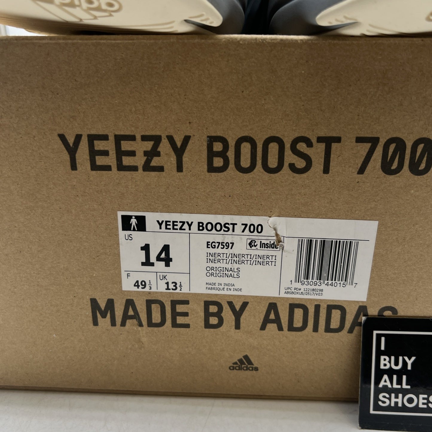 Size 14 - adidas Yeezy Boost 700 V1 Inertia (EG7597)