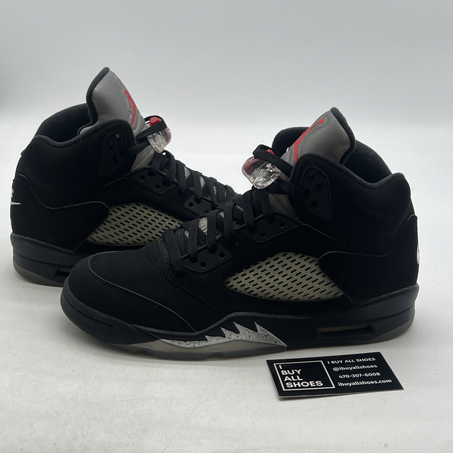 Size 9 - Air Jordan 5 OG Mid Metallic Silver (845035-003)