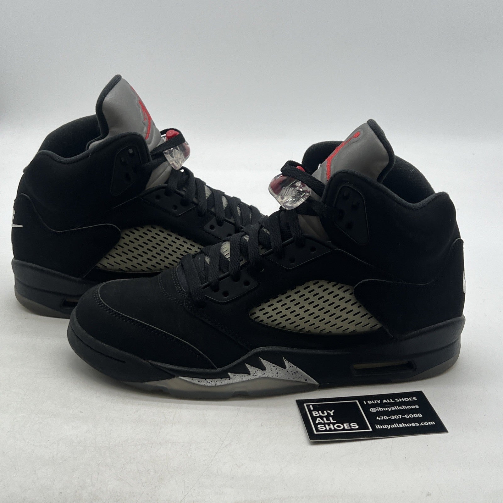 Size 9 - Air Jordan 5 OG Mid Metallic Silver (845035-003)