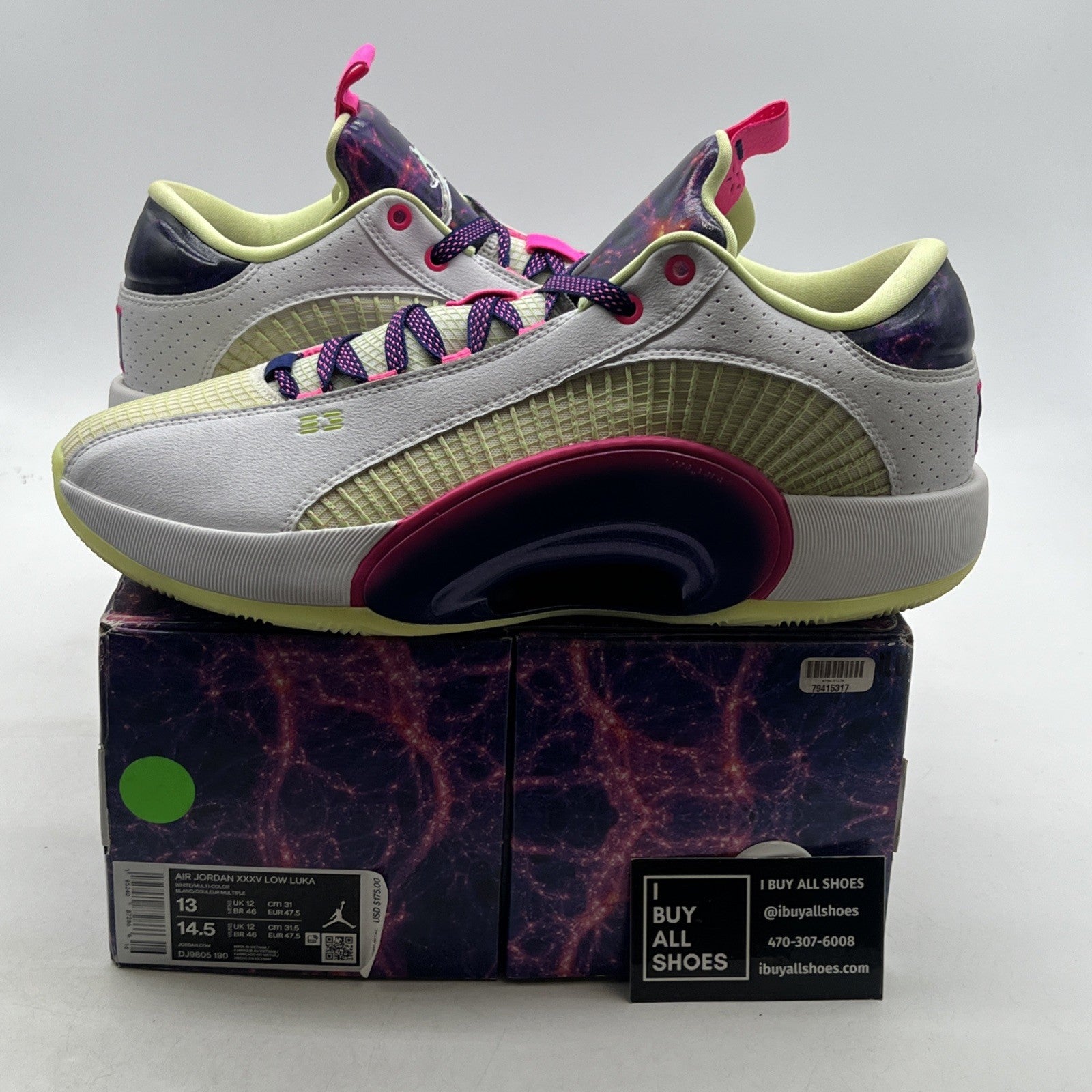 Size 13 - Luka Doncic x Air Jordan 35 Low Cosmic Deception (DJ9805-190)