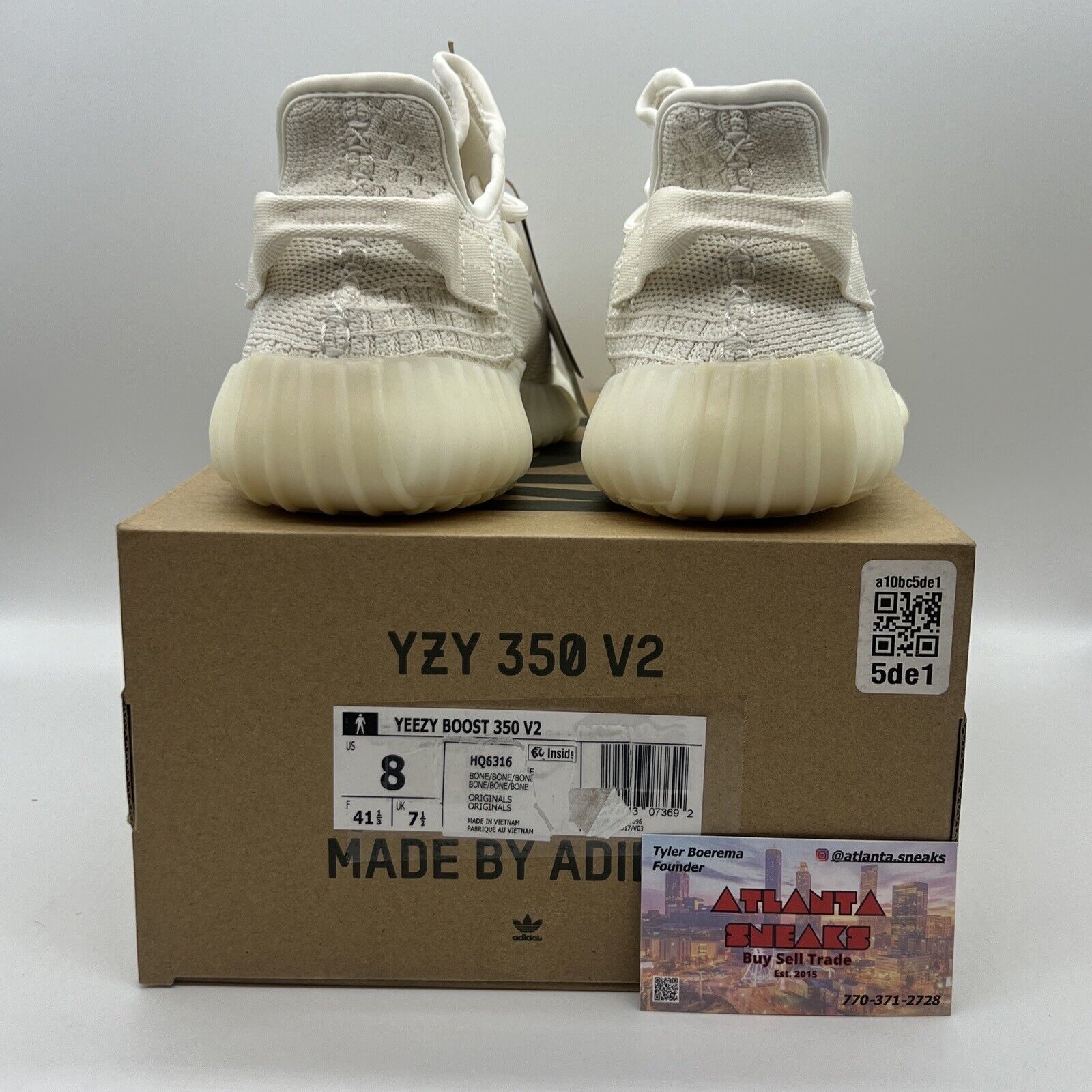 Size 8 - adidas Yeezy Boost 350 V2 Low Bone