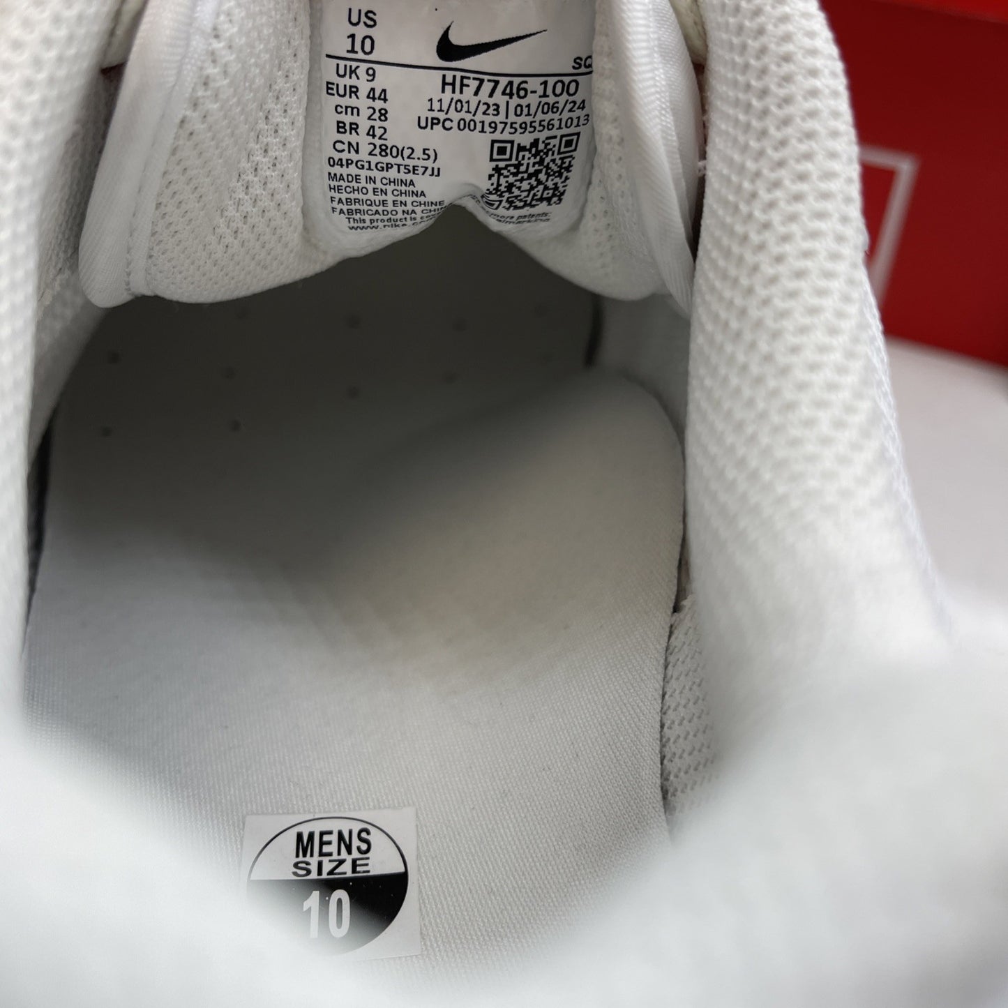 Size 10 - Nike Air Max 1 Premium SE Hot Sauce (HF7746-100)