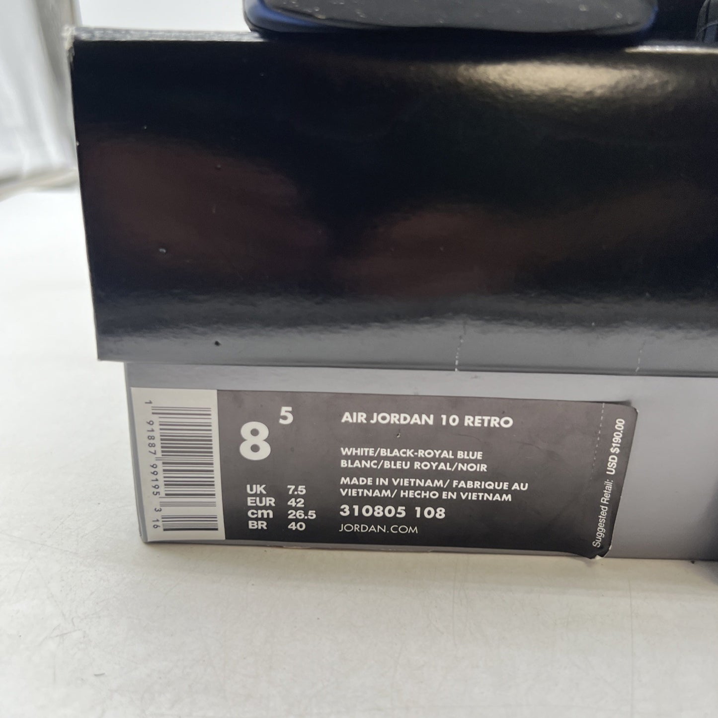 Size 8.5 - Air Jordan 10 Retro 2018 Orlando (310805-108)