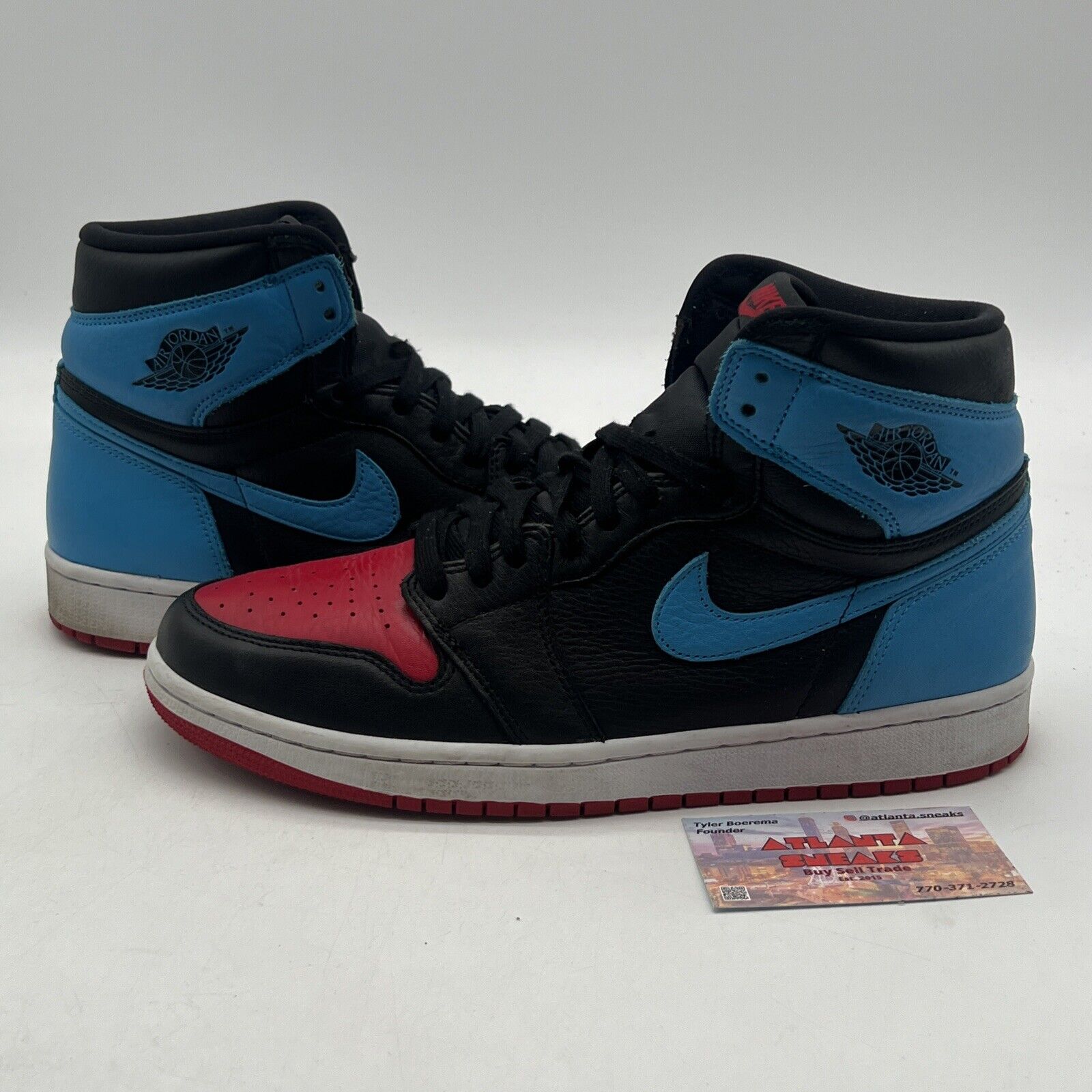 Size 11 - Jordan 1 High OG UNC To Chicago 2020 Blue Red Black (555088-404)