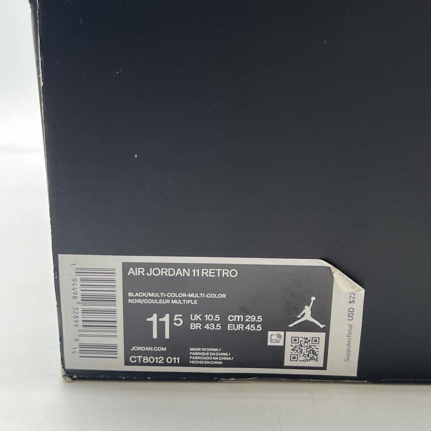 Size 11.5 - Jordan 11 Retro High Jubilee / 25th Anniversary (CT8012-011)