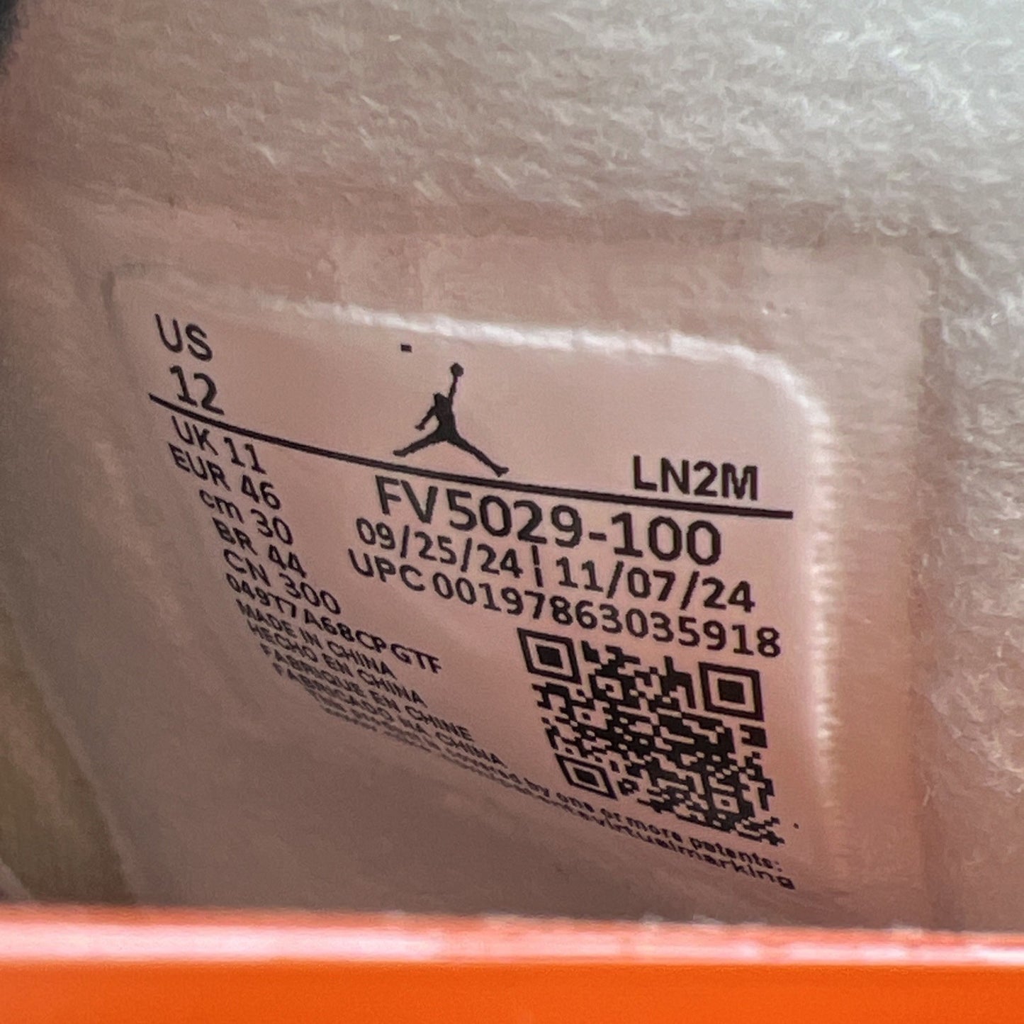 Size 12 - Air Jordan 4 Retro OG 2025 White Cement (FV5029-100)