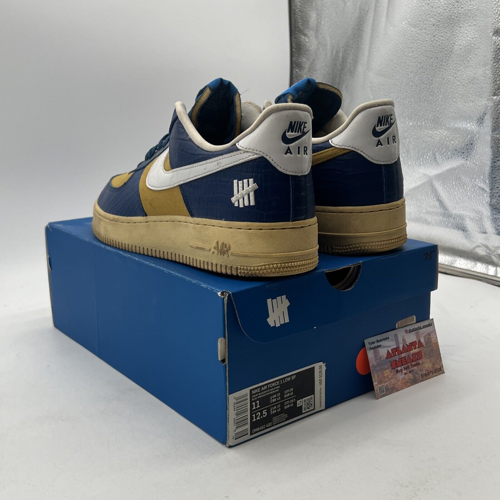 Size 11 - Nike Undefeated x Air Force 1 SP Low Dunk vs AF1 (DM8462-400)