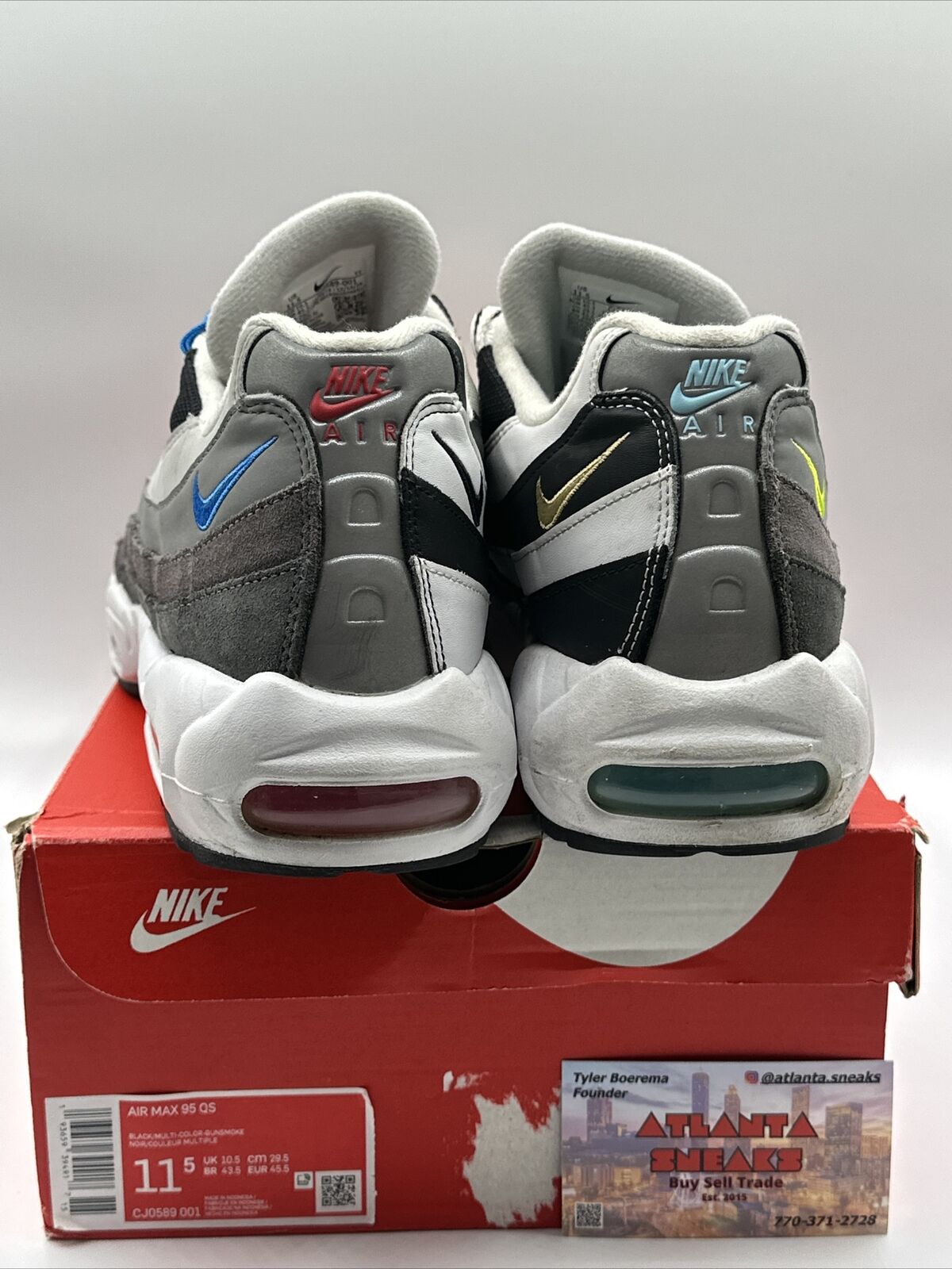 Size 11.5 - Nike Air Max 95 QS Greedy 2020