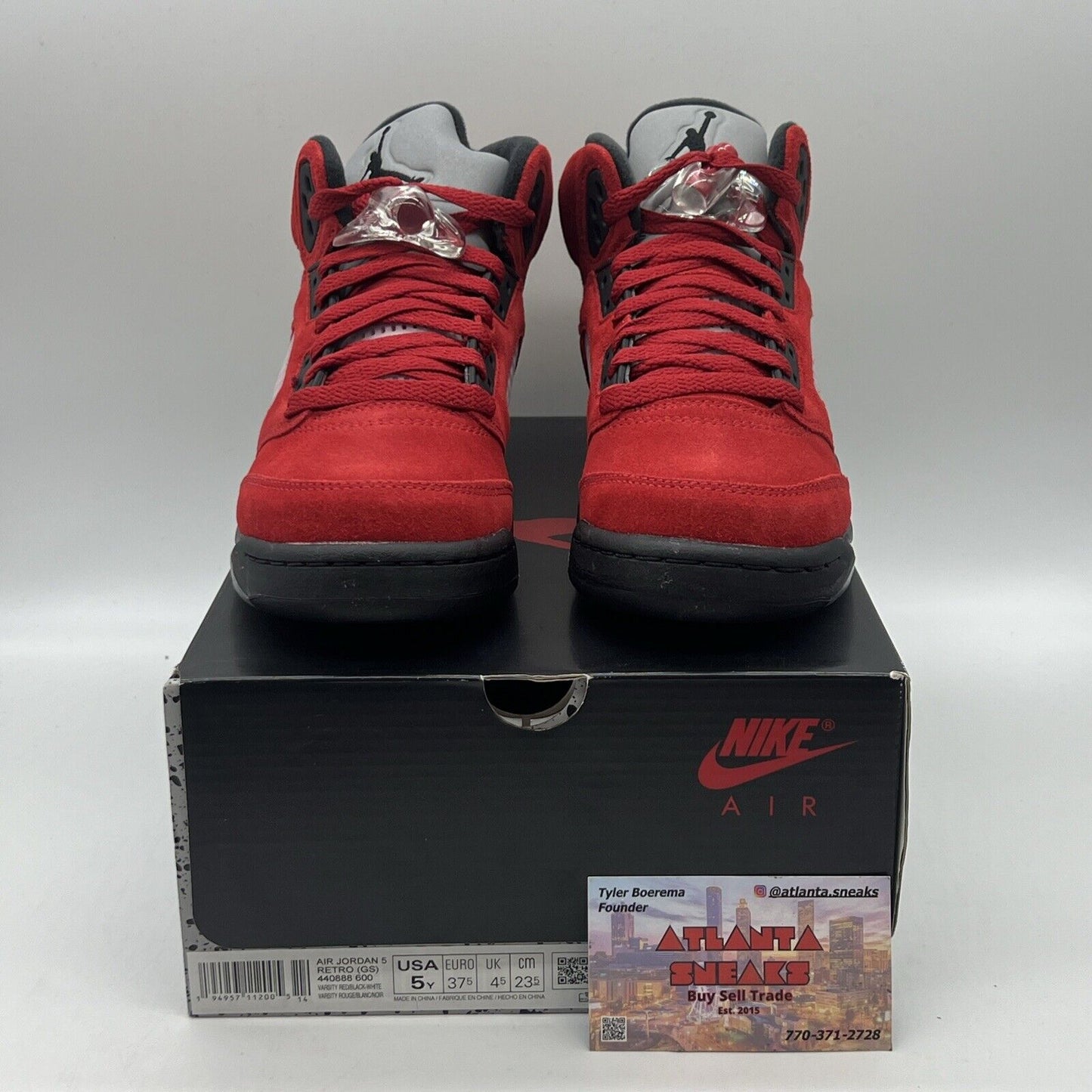 Size 5 - Jordan 5 Retro Mid Raging Bull Brand New Og All