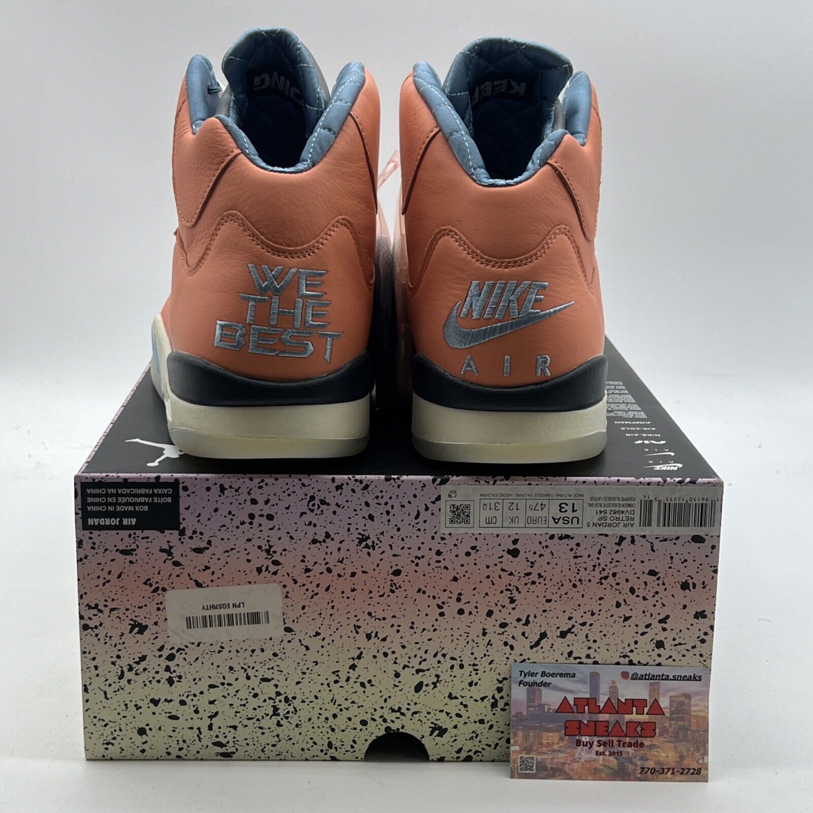Size 13 - Air Jordan 5 Retro x DJ Khaled Mid We The Best - Crimson Bliss