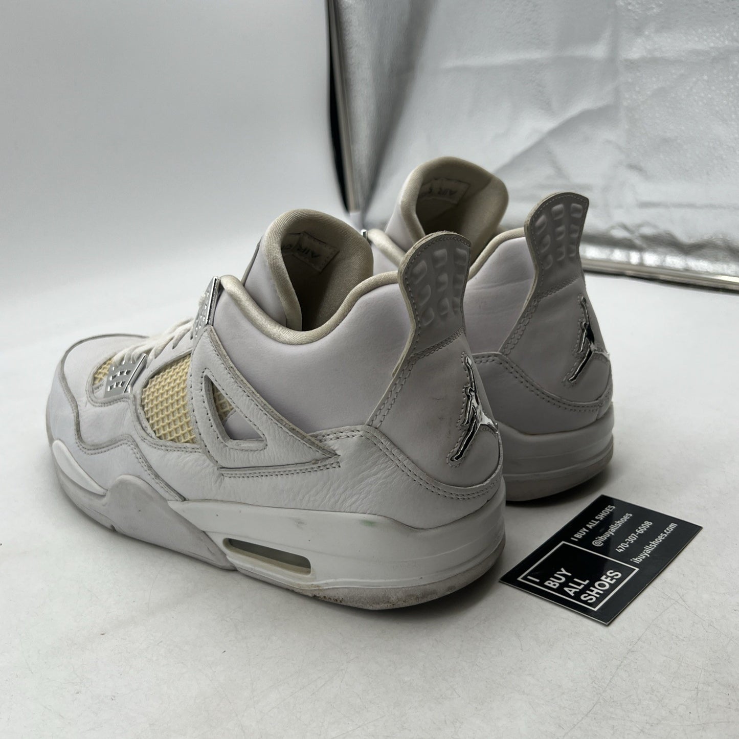 Size 13 - Air Jordan 4 Retro Mid Pure Money (308497-100)