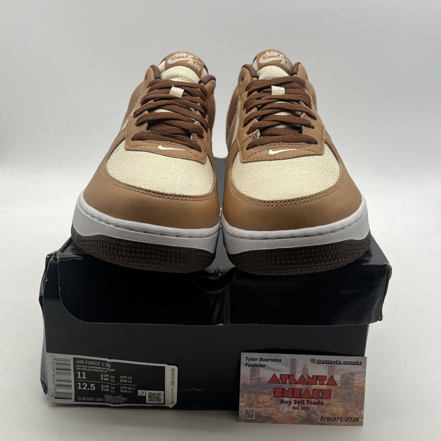 Size 11 - Nike Air Force 1 2021 Low Acorn (DJ6395-100)