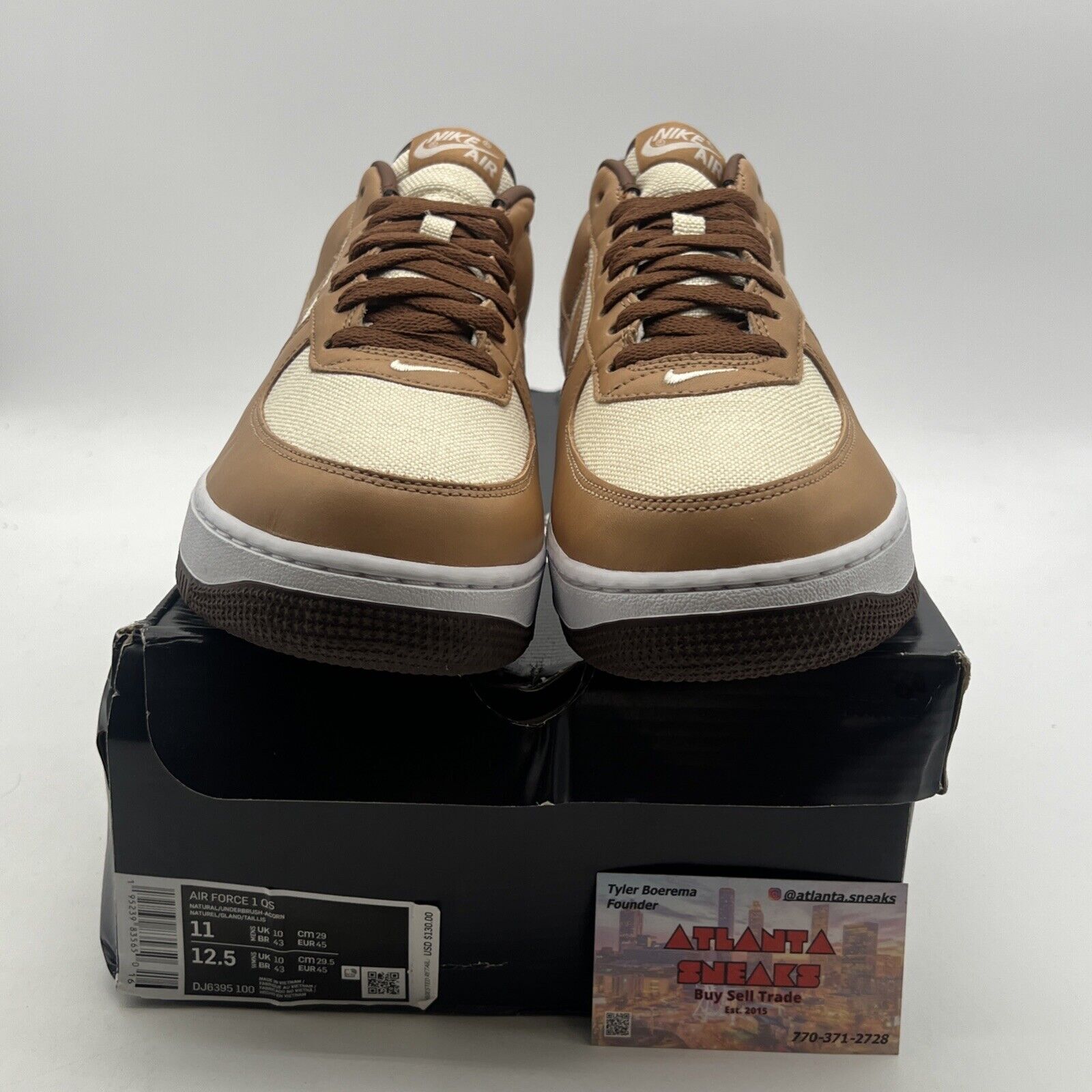 Size 11 - Nike Air Force 1 2021 Low Acorn (DJ6395-100)