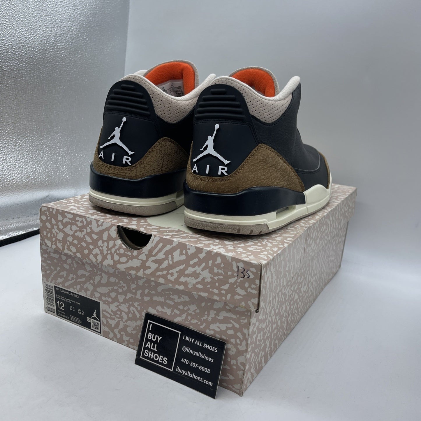 Size 12 - Air Jordan 3 Retro Mid Desert Elephant (CT8532-008)