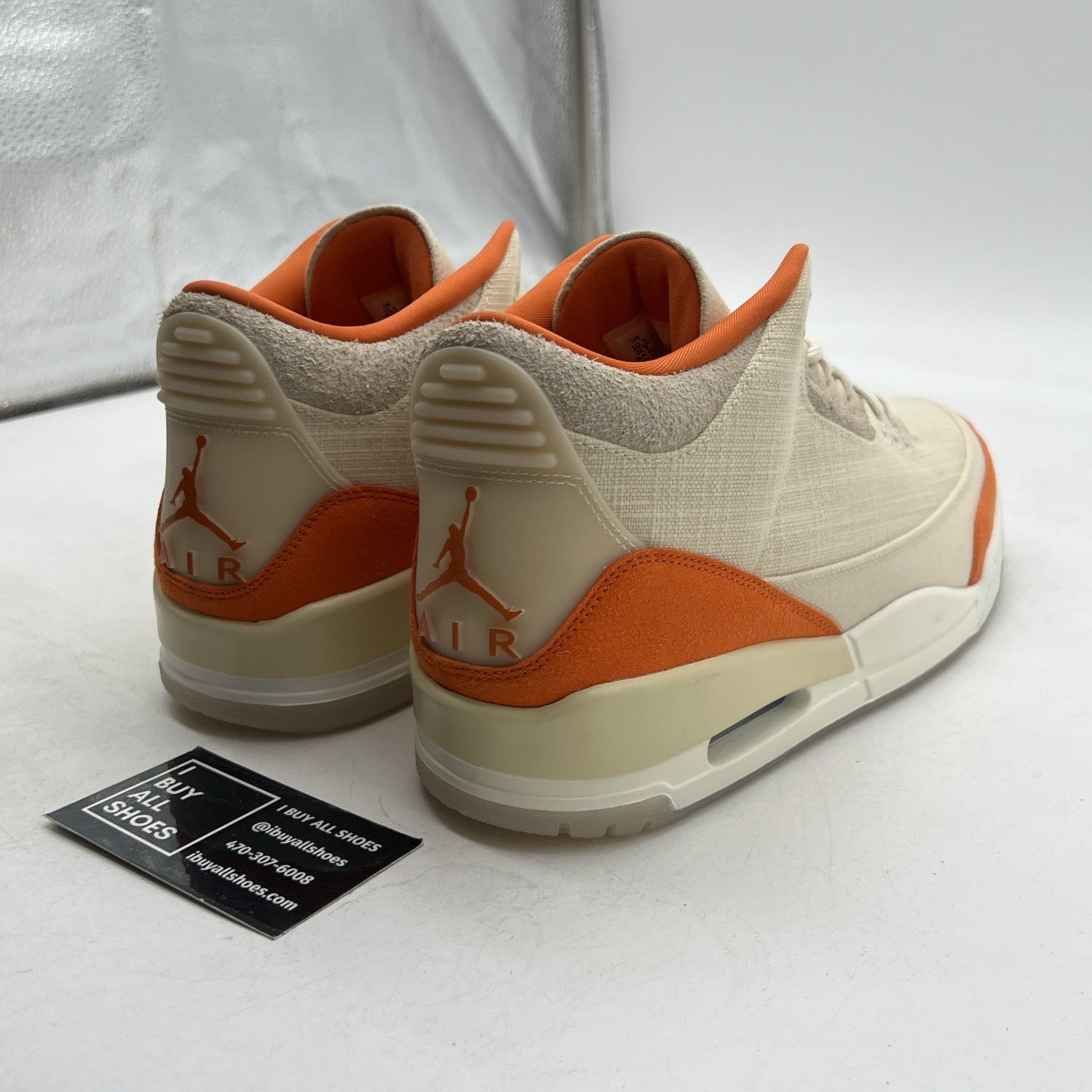 Size 10.5 - Air Jordan 3 Retro TEX Starfish W (IH7694-200)