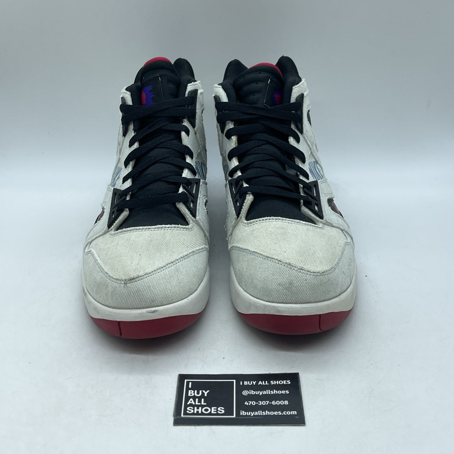 Size 13 - Nike Air Tech Challenge Hybrid Washed Denim (653874-400)