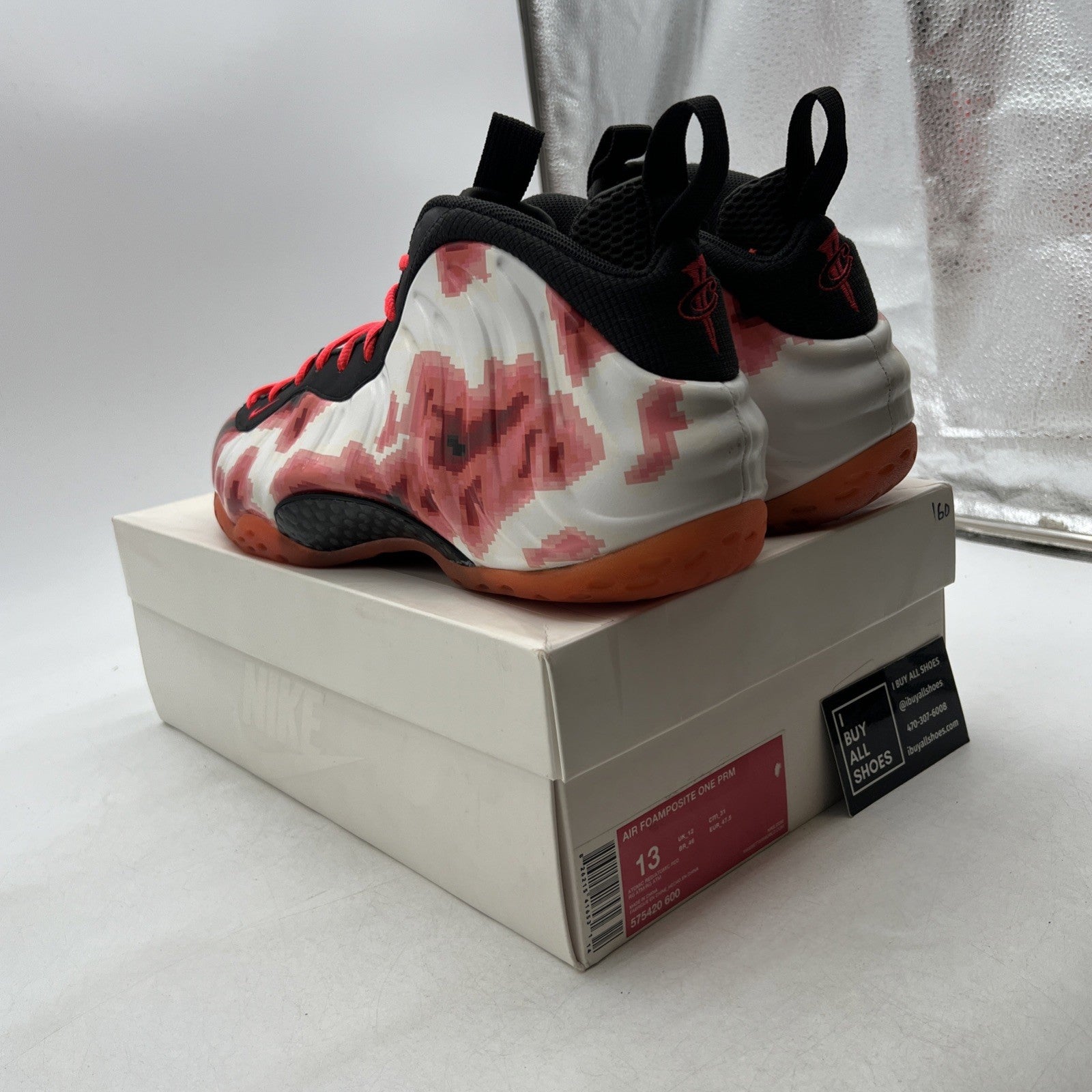 Size 13 - Nike Air Foamposite One Prm Thermal Map (575420-600)