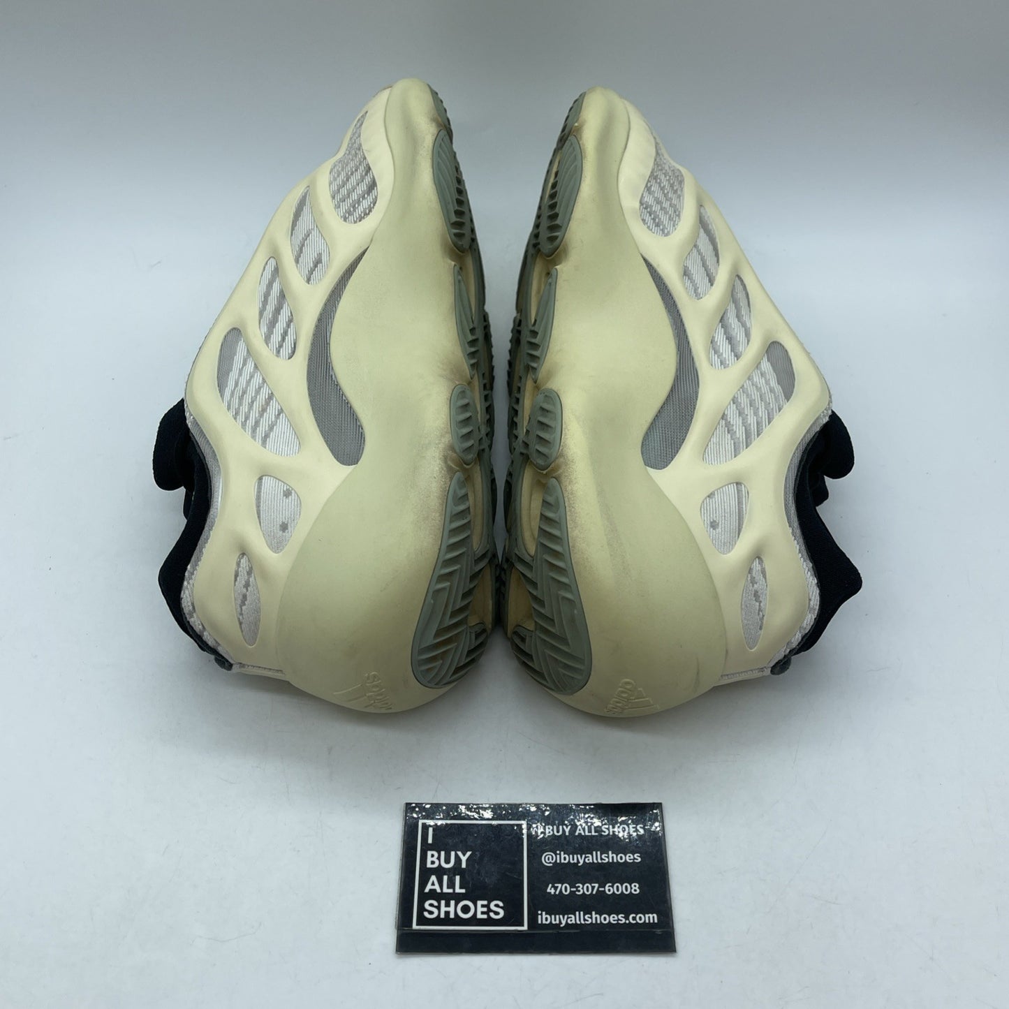 Size 9.5 - adidas Yeezy Boost 700 V3 Azael Black White Suede (FW4980)