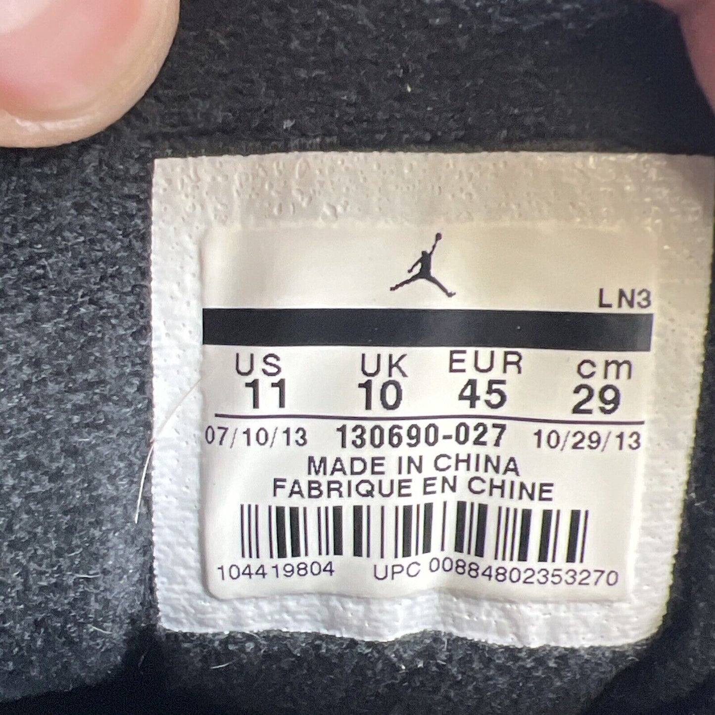 Size 11 - Air Jordan 12 Retro Gamma Blue (130690-027)
