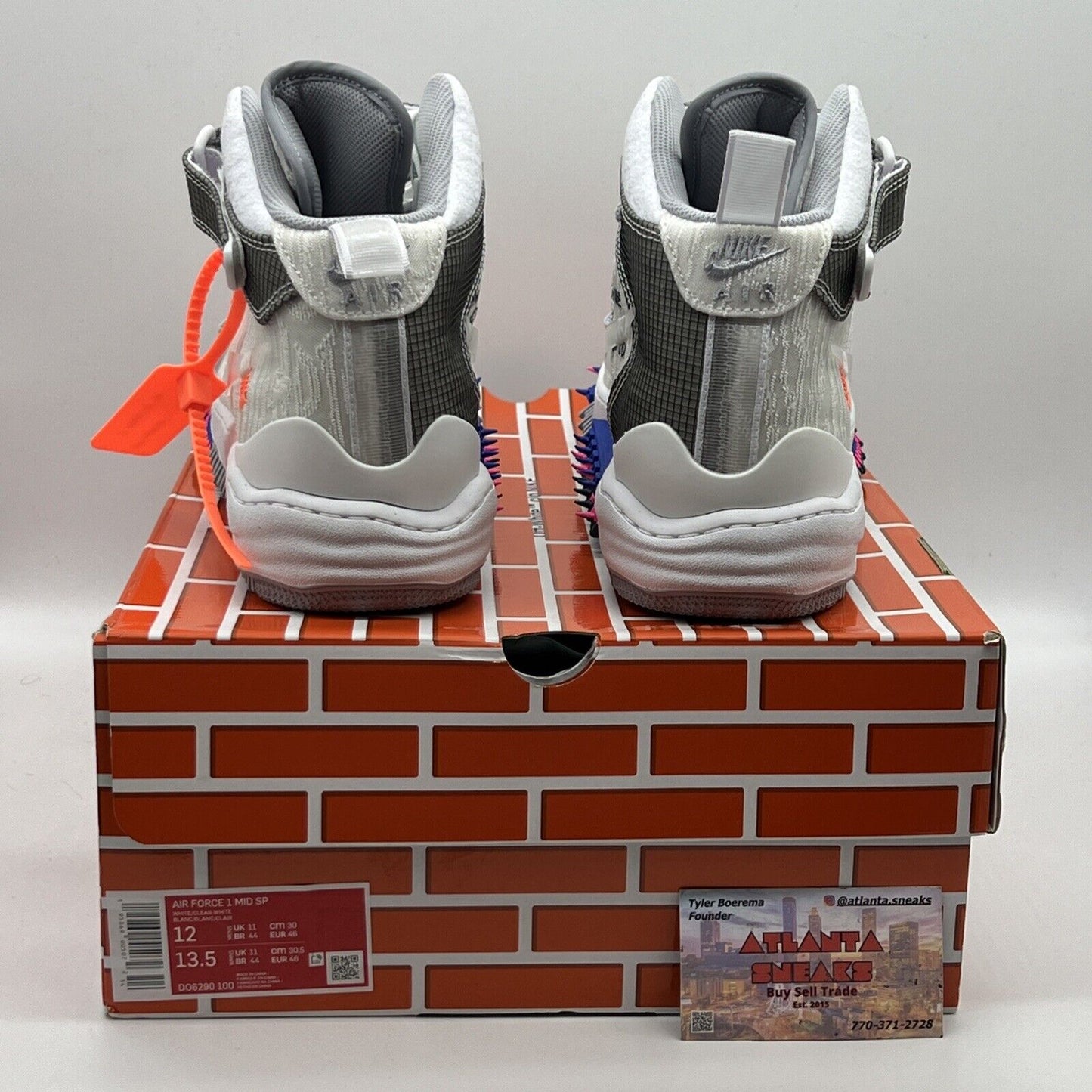 Size 12 - Nike Air Force 1 x Off-White White 2022 Brand New Og All