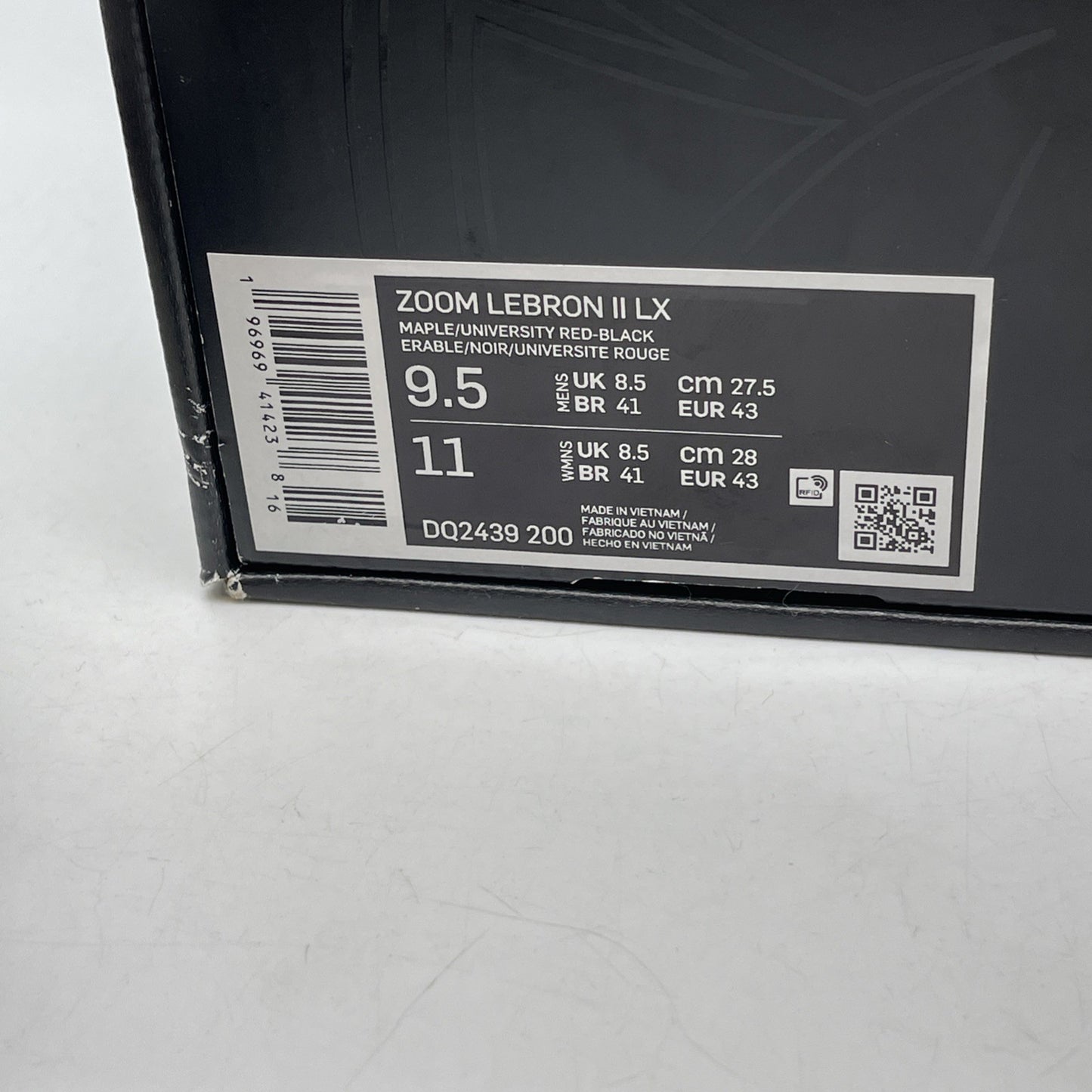 Size 9.5 - Nike Zoom LeBron 2 Beast Brown Black White Suede (DQ2439-200)