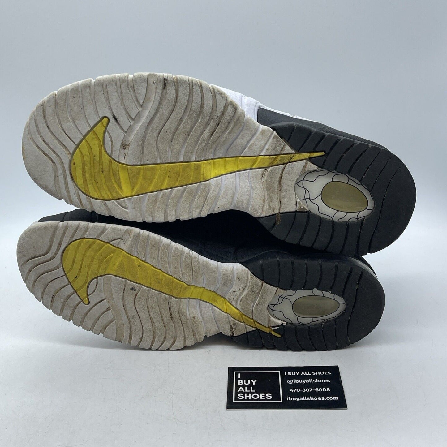 Size 9 - Nike Air Max Penny 1 Lester Middle School Yellow Black Suede FN6884-100