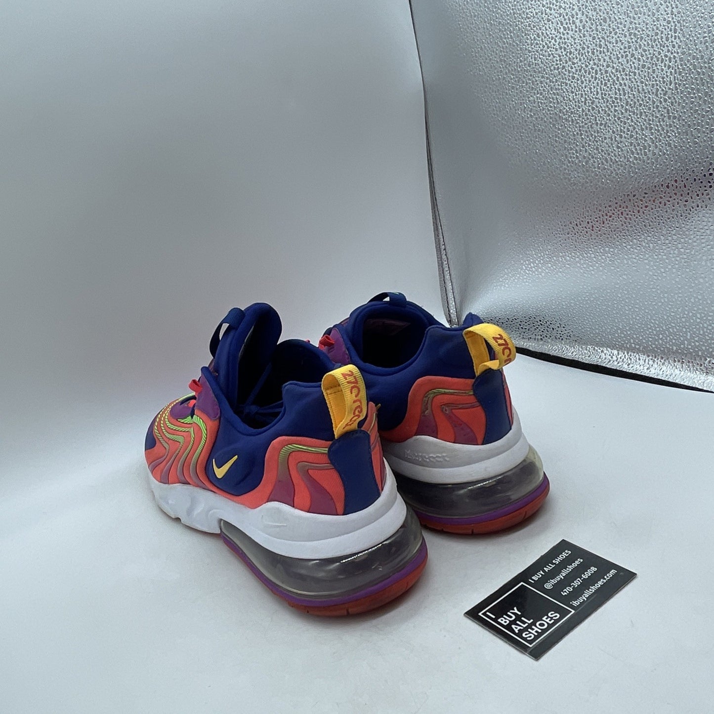 Size 12 - Nike Air Max 270 React ENG Raspberry Ripple (CD0113-600)