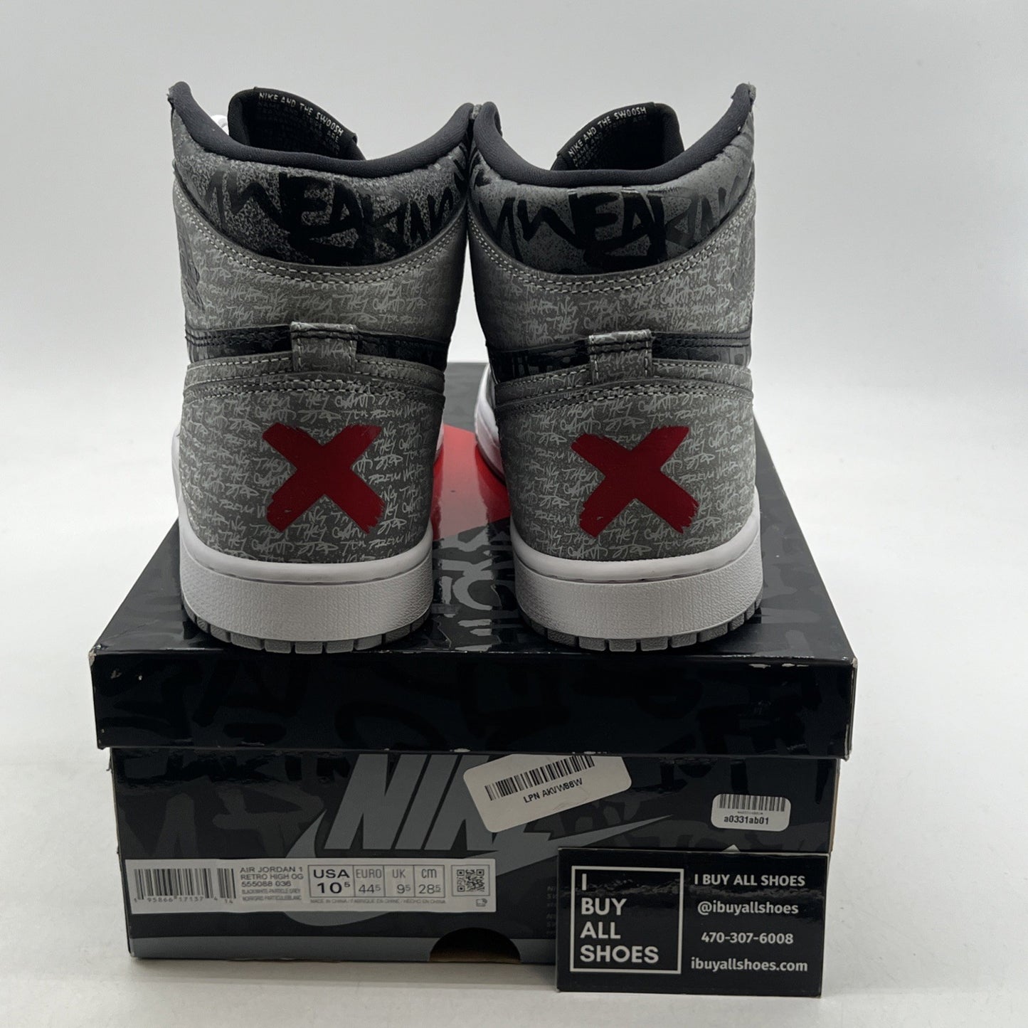 Size 10.5 - Air Jordan 1 OG High Rebellionaire (555088-036)