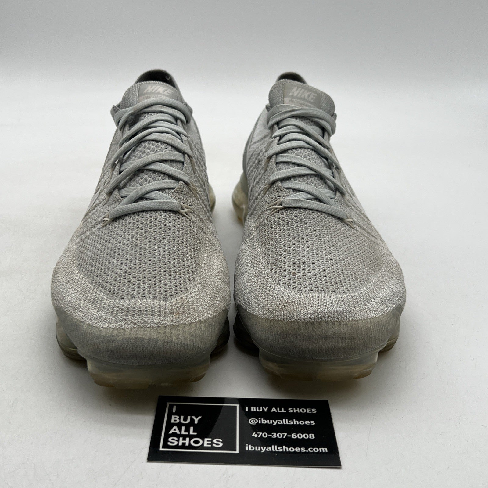 Size 12 - Nike Air VaporMax Pure Platinum (849558-004)