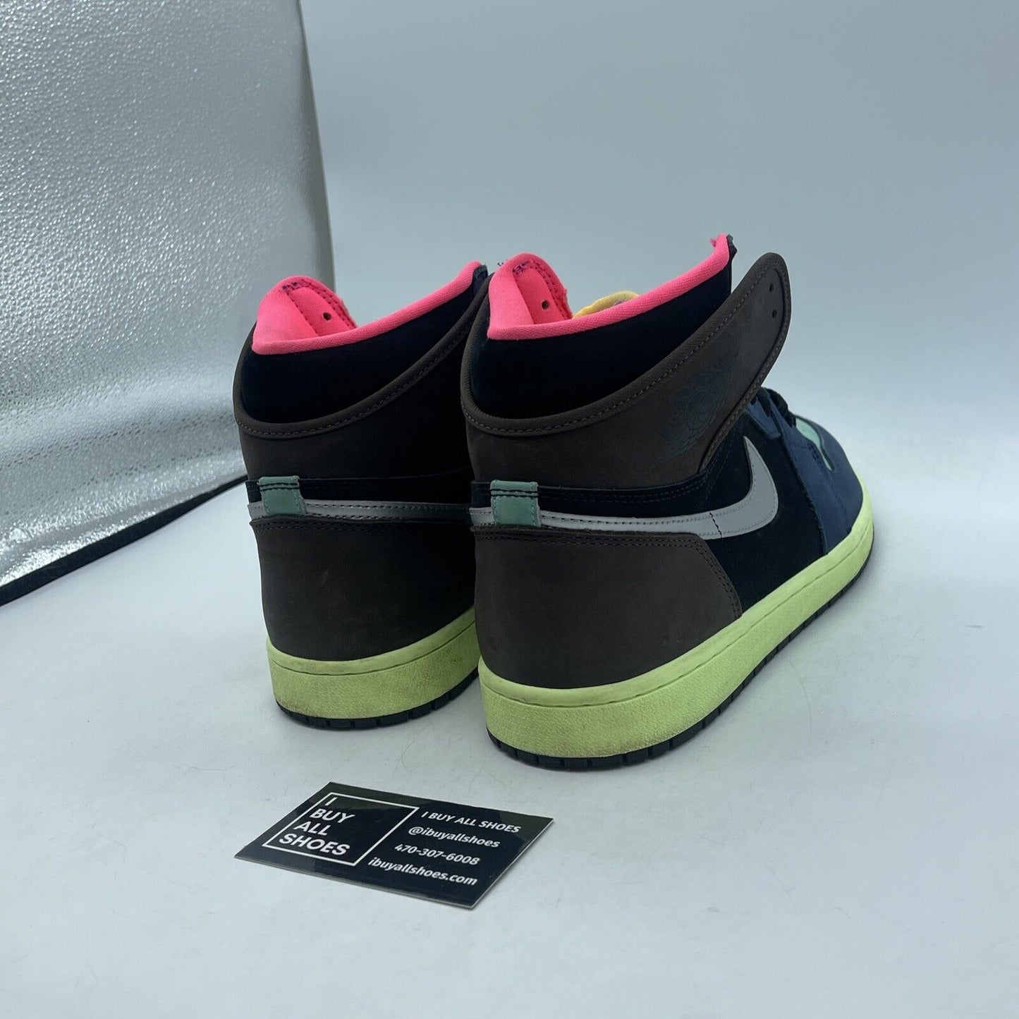 Size 10 - Jordan 1 Retro High Tokyo Bio Hack Suede Leather (555088-201)