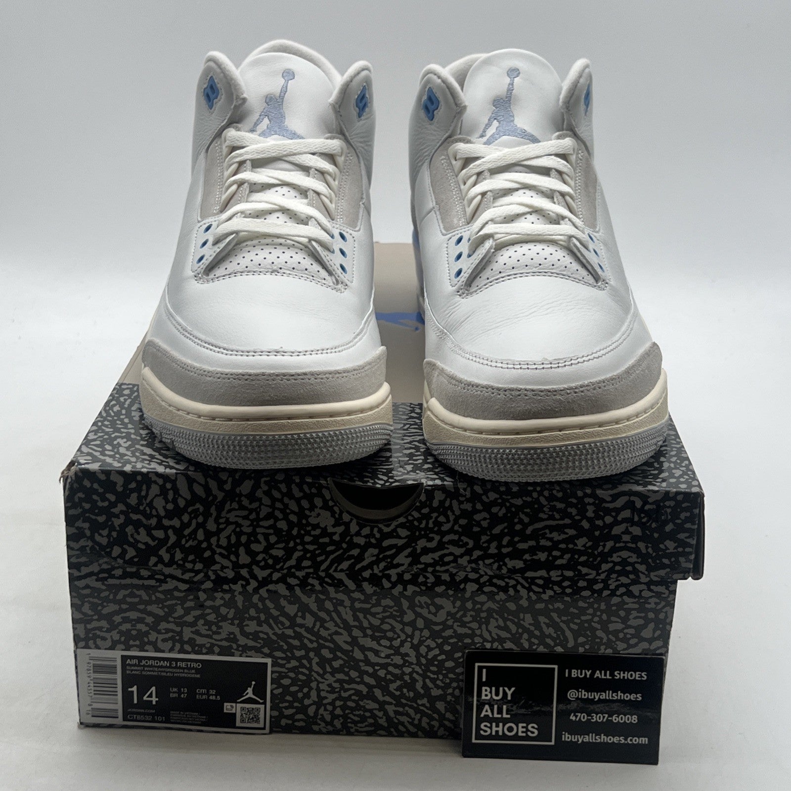 Size 14 - Air Jordan 3 Retro Lucky Shorts (CT8532-101)